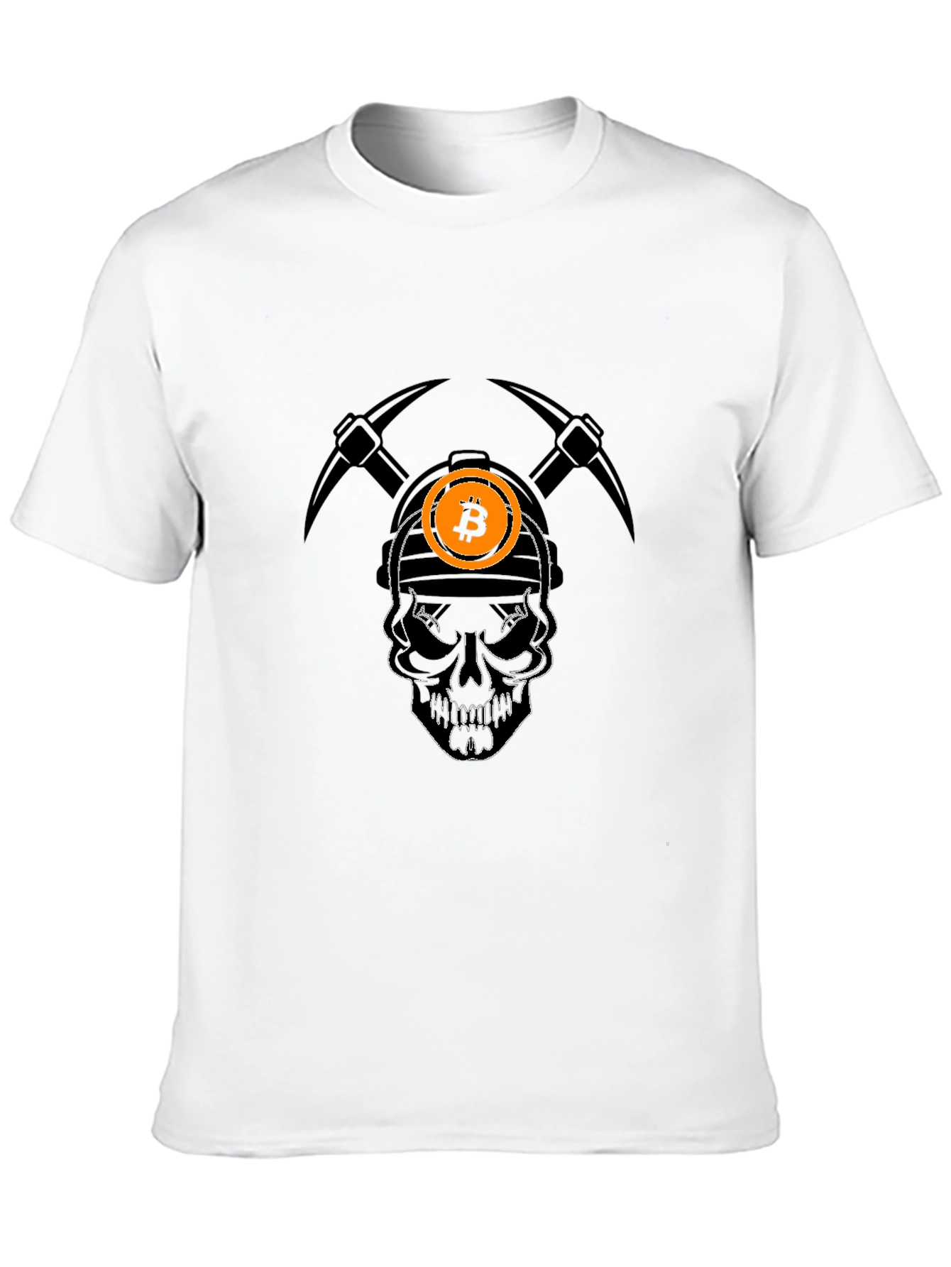 Bitcoin Miner Skull T-Shirt