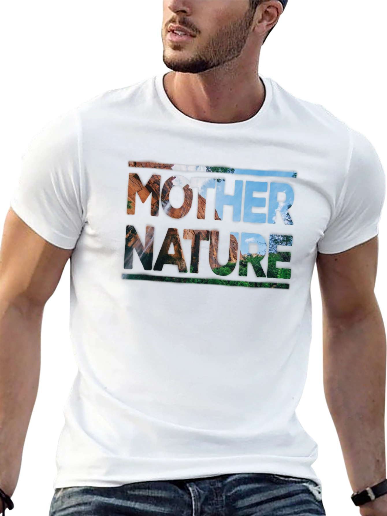 Mother Nature T-Shirt - Black Graphic Tee