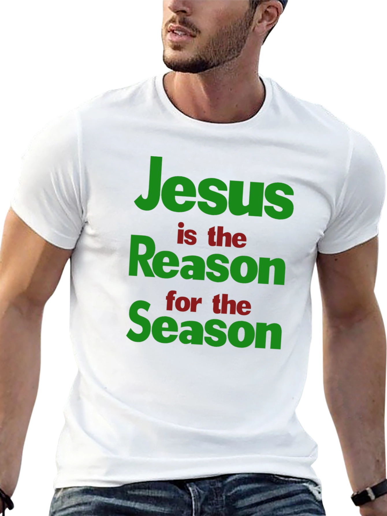 Jesus is the Reason T-Shirt - Black Holiday