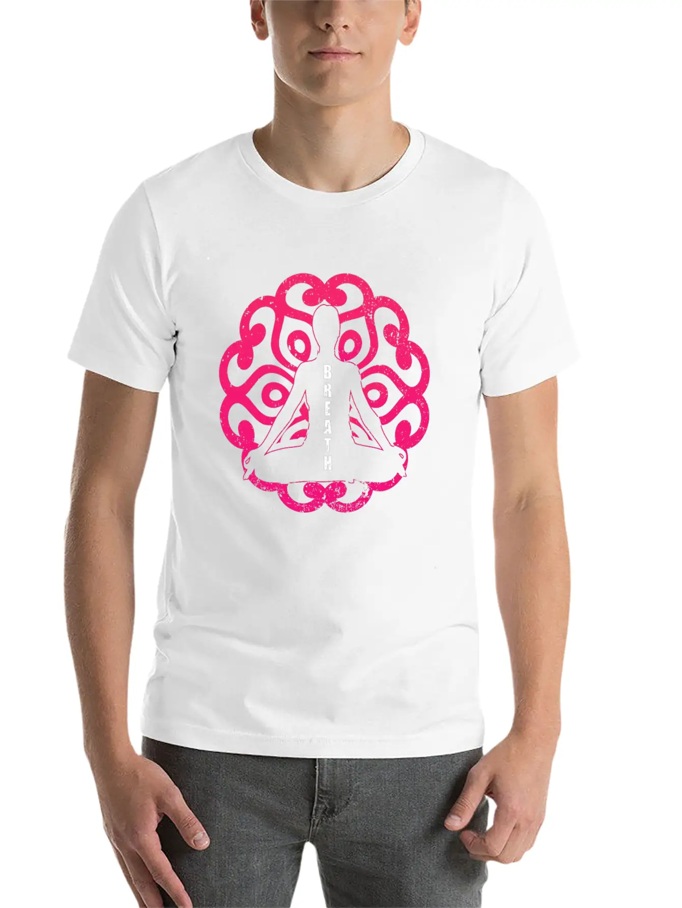Yoga Meditation Gift Basic Graphic T-Shirt – Daily Comfort In Soft Cotton