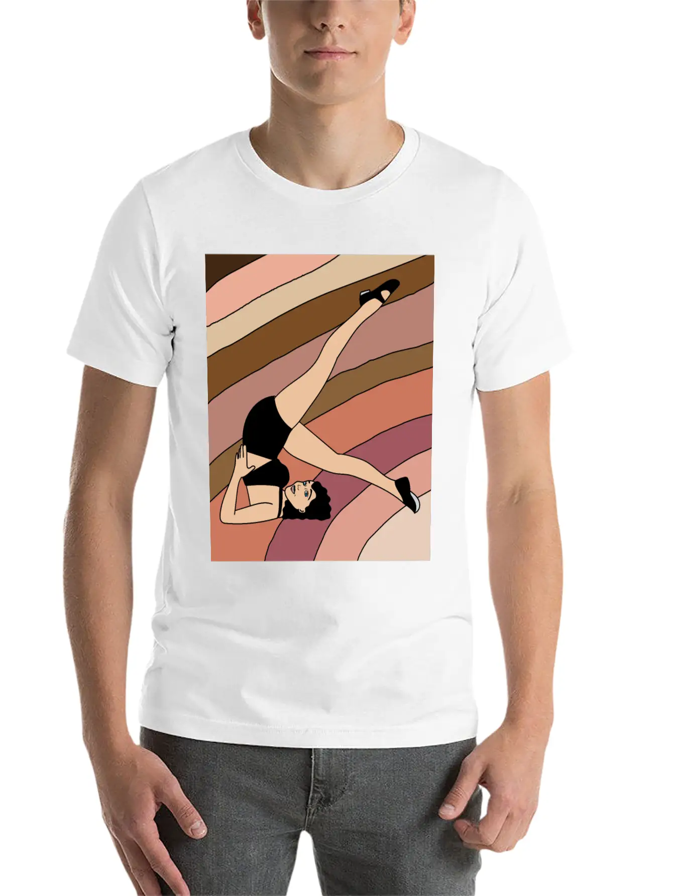 Yoga Yoga Meditation Relaxation Basic Graphic T-Shirt – Daily Comfort In Soft Cotton
