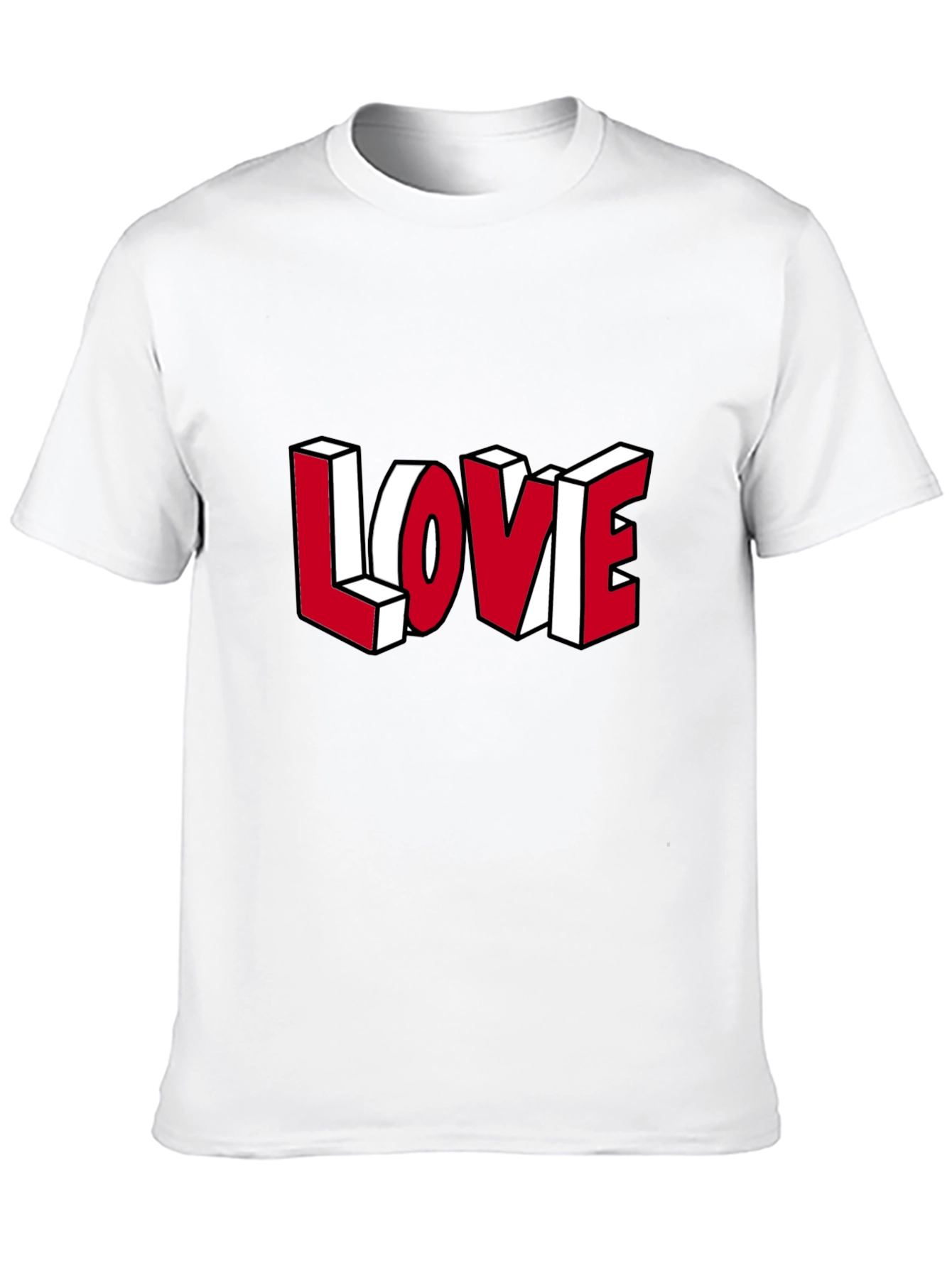LOVE Graphic Tee - Trendy Design Comfortable Fit
