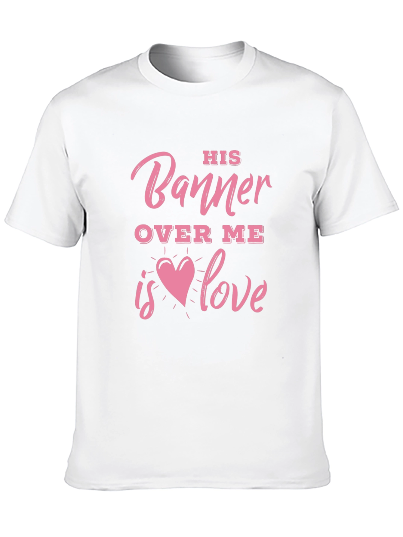 His Banner Over Me Love Graphic Tee
