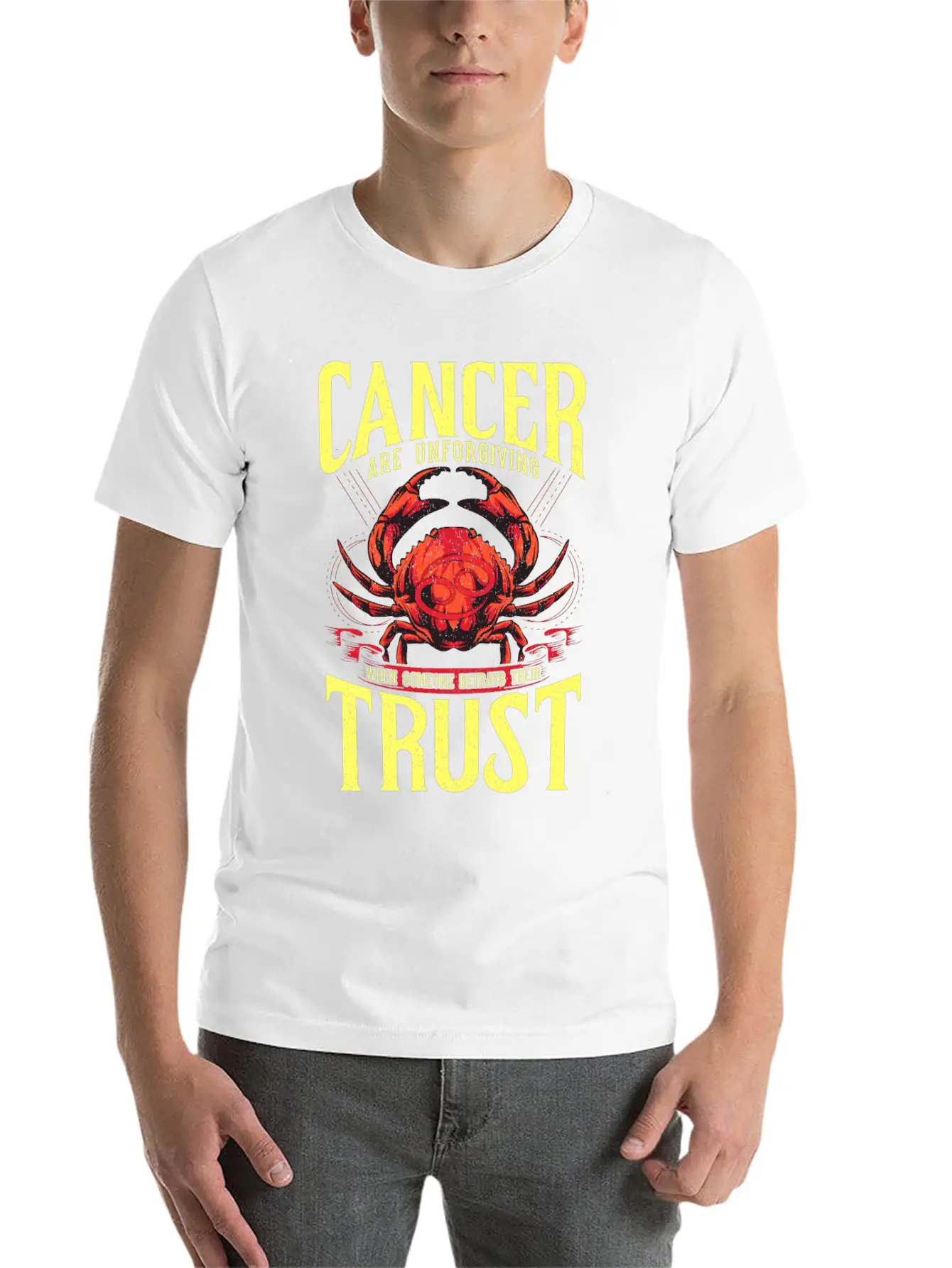 Zodiac Cancer Are Unforgiving When Someone Betrays Comfortable Minimalist Graphic Tee – Summer Style Essential