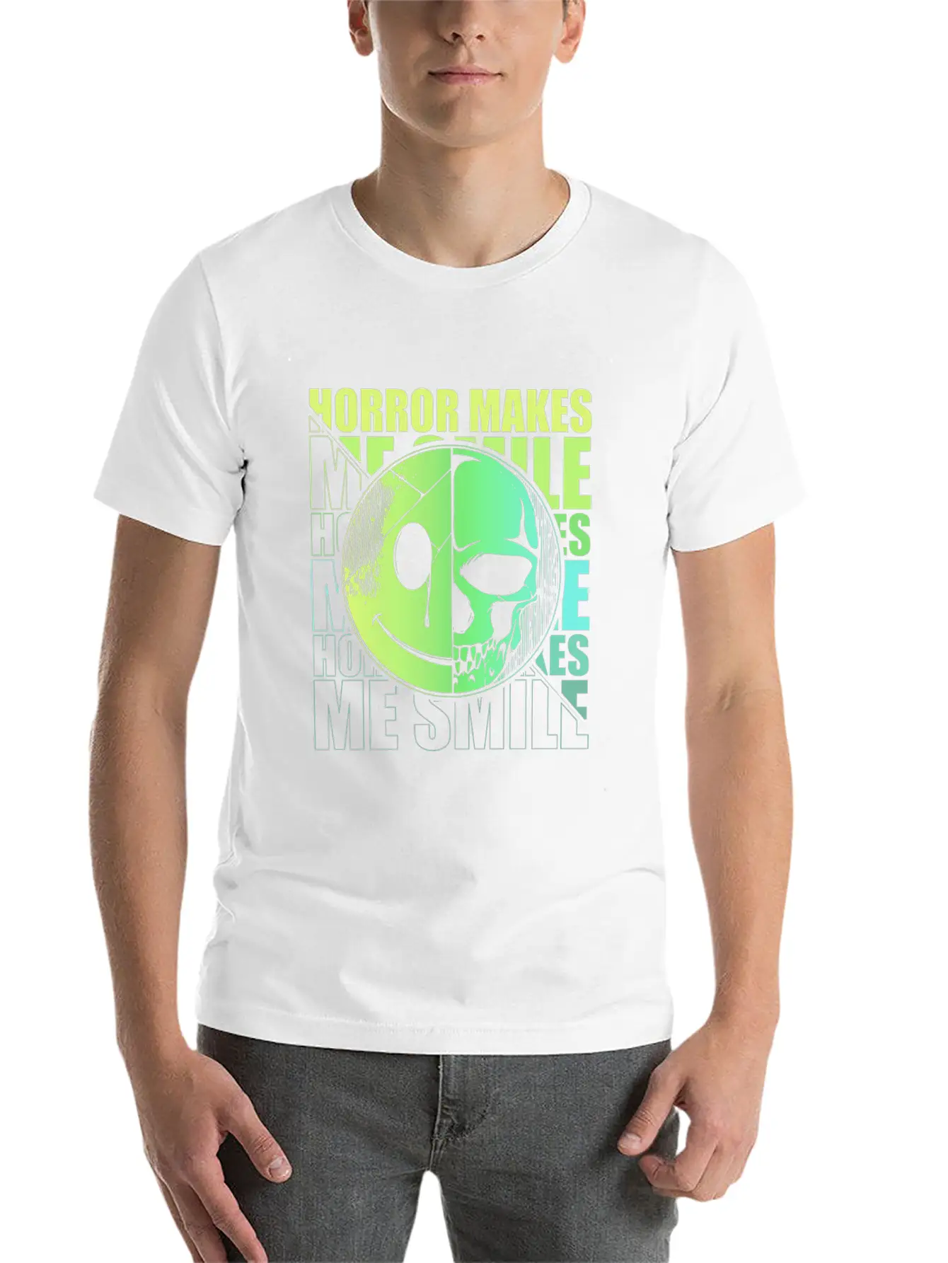 Zombie Horror Film Outfit Film Festival Halloween Unisex Short Sleeve Soft Cotton T-Shirt – Casual Everyday Wear