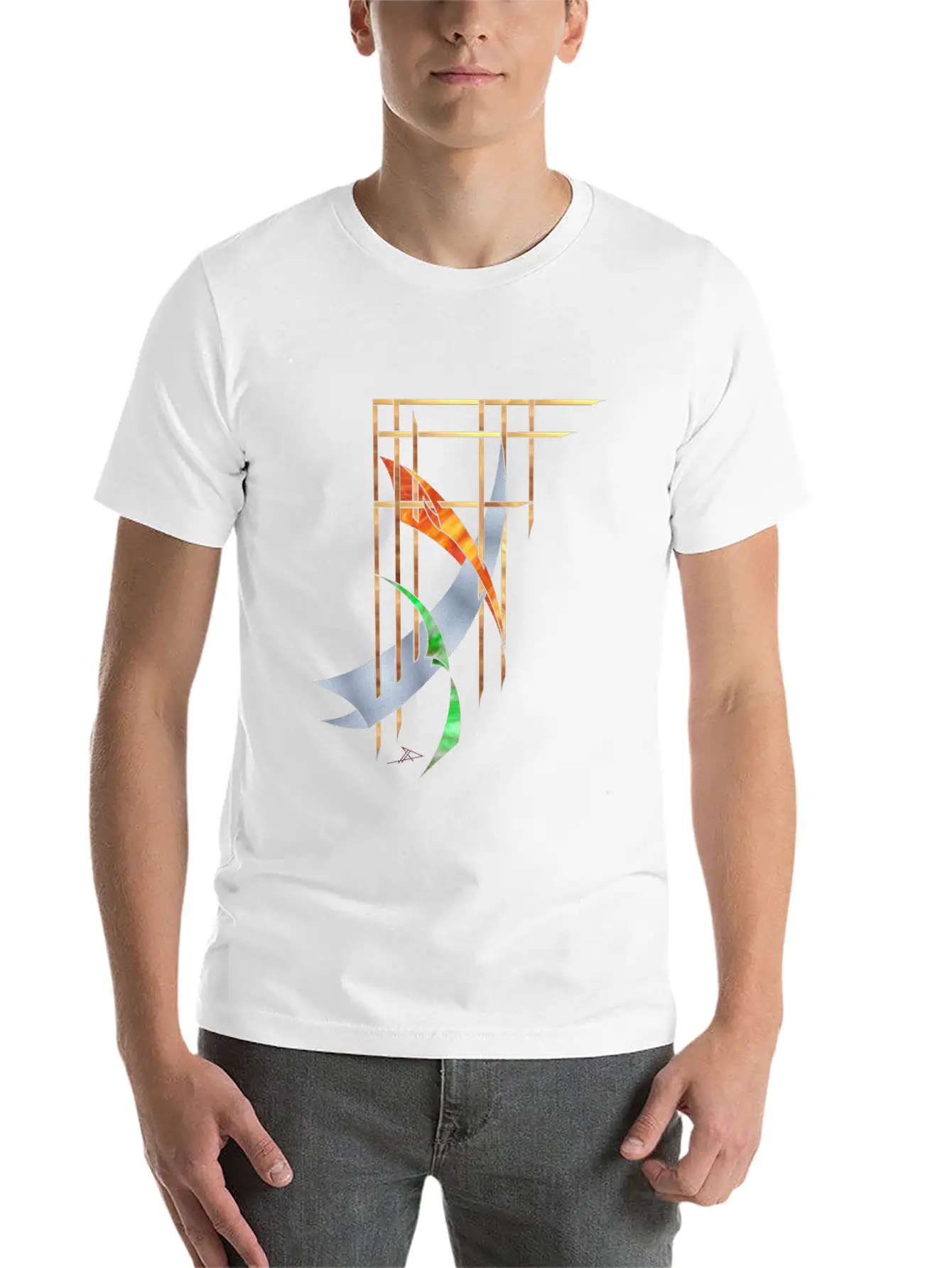 0-06100 Stylish Everyday T-Shirt – Unisex Basic Cotton Tee