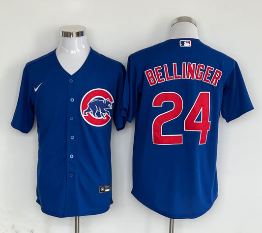 Men's Chicago Cubs Cody Bellinger #24 Royal Replica Player Jerseys