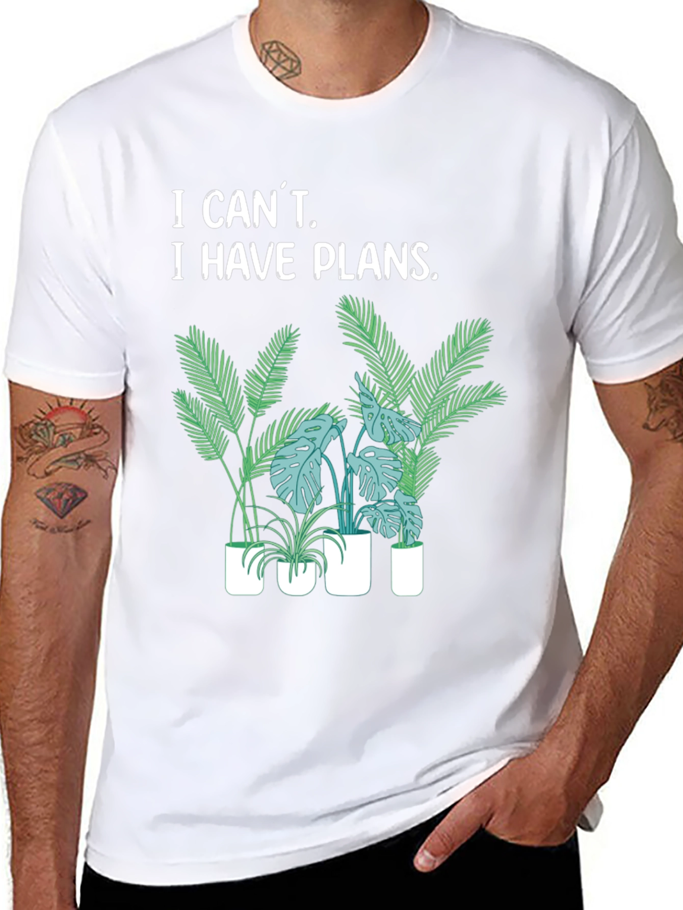 I Cant I Have Plants T-Shirt