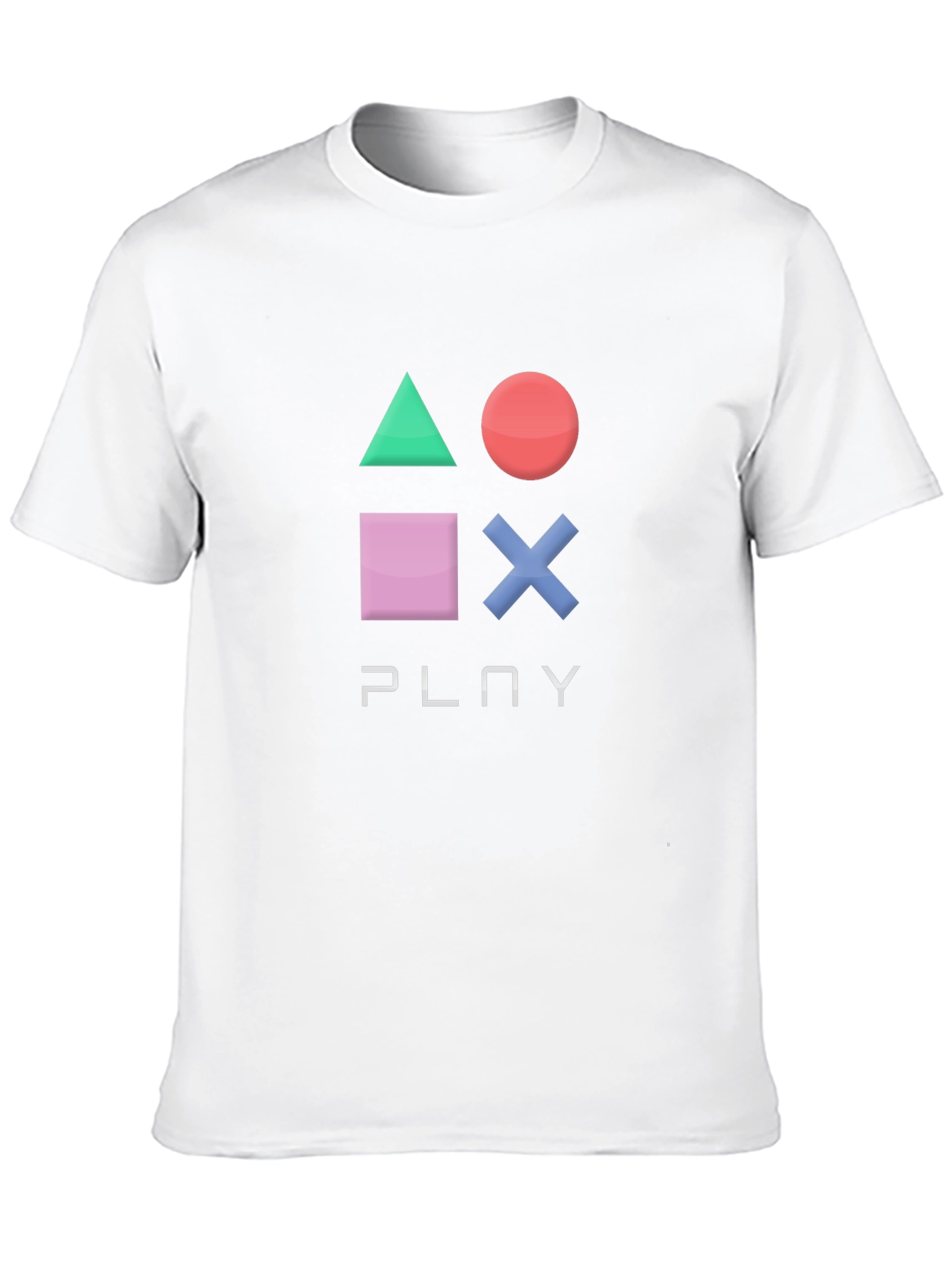 Gaming T-Shirt: Playstation Symbols Graphic Tee