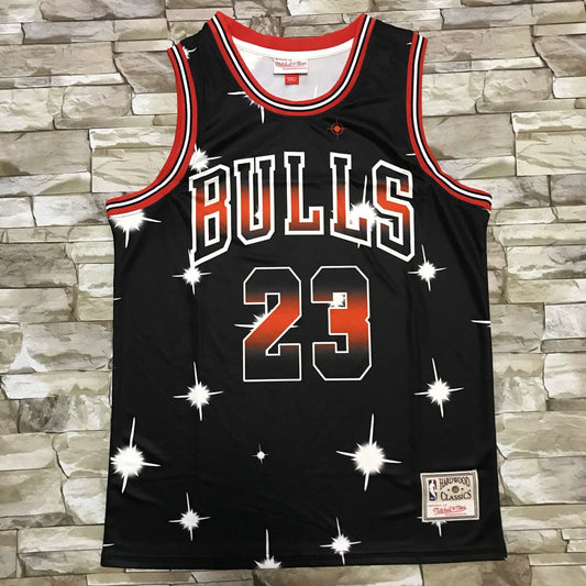 Men's Chicago Bulls Michael Jordan #23 Black Classics Swingman Jerseys
