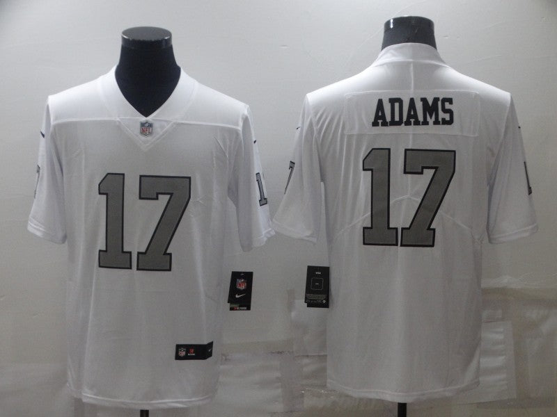 Men's Las Vegas Raiders #17 Davante Adams White Game Jerseys Stitched American Football Jerseys