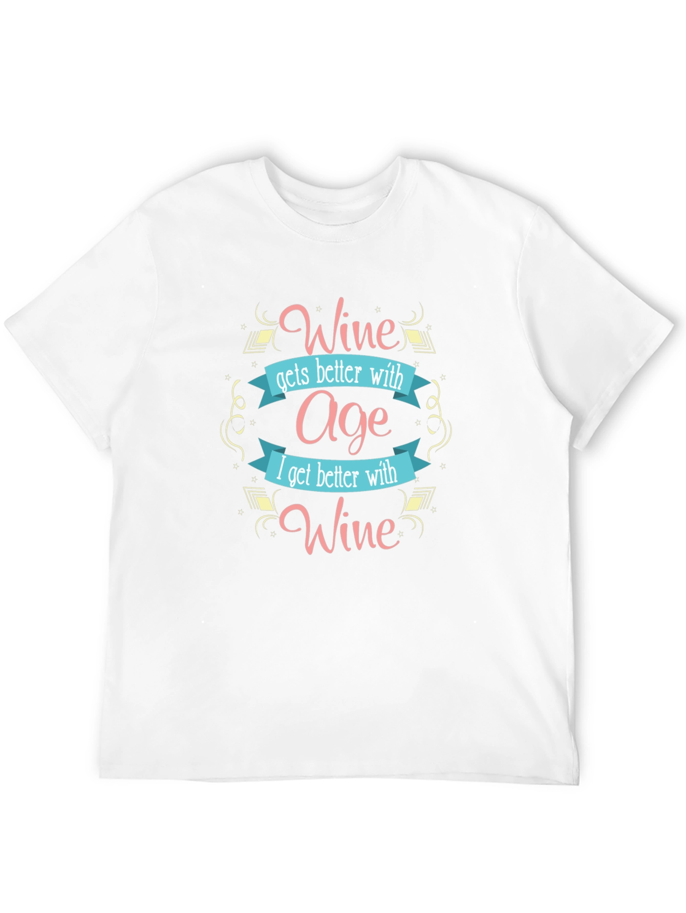 Wine Gets Better with Age Graphic Tee