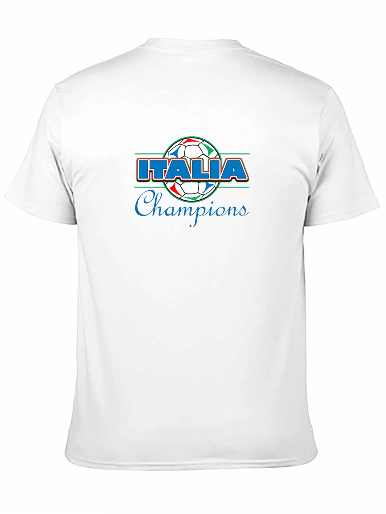 Italia Champions T-Shirt Soccer Italian Pride Tee