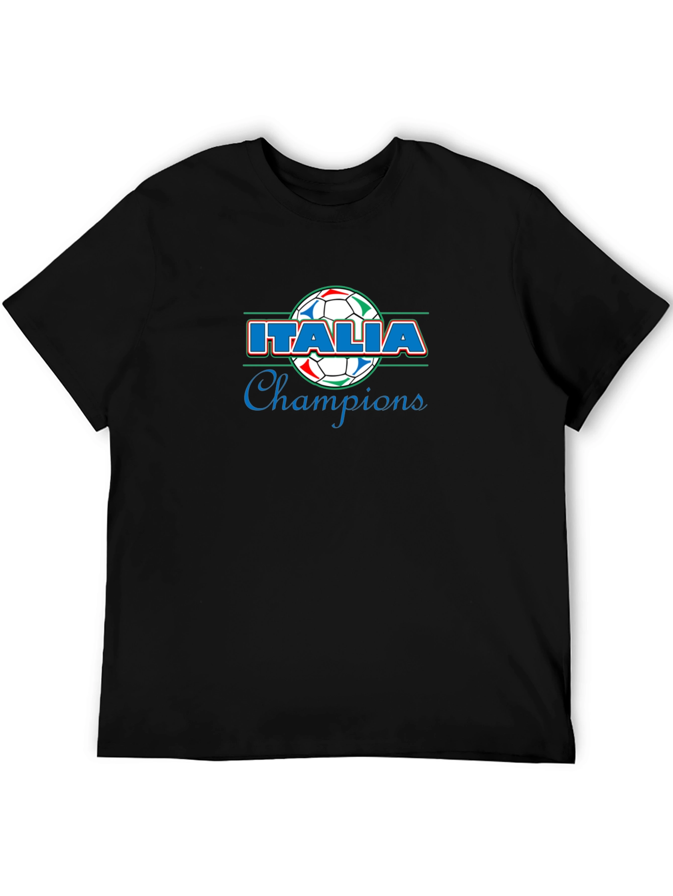 Italia Champions T-Shirt Soccer Italian Pride Tee