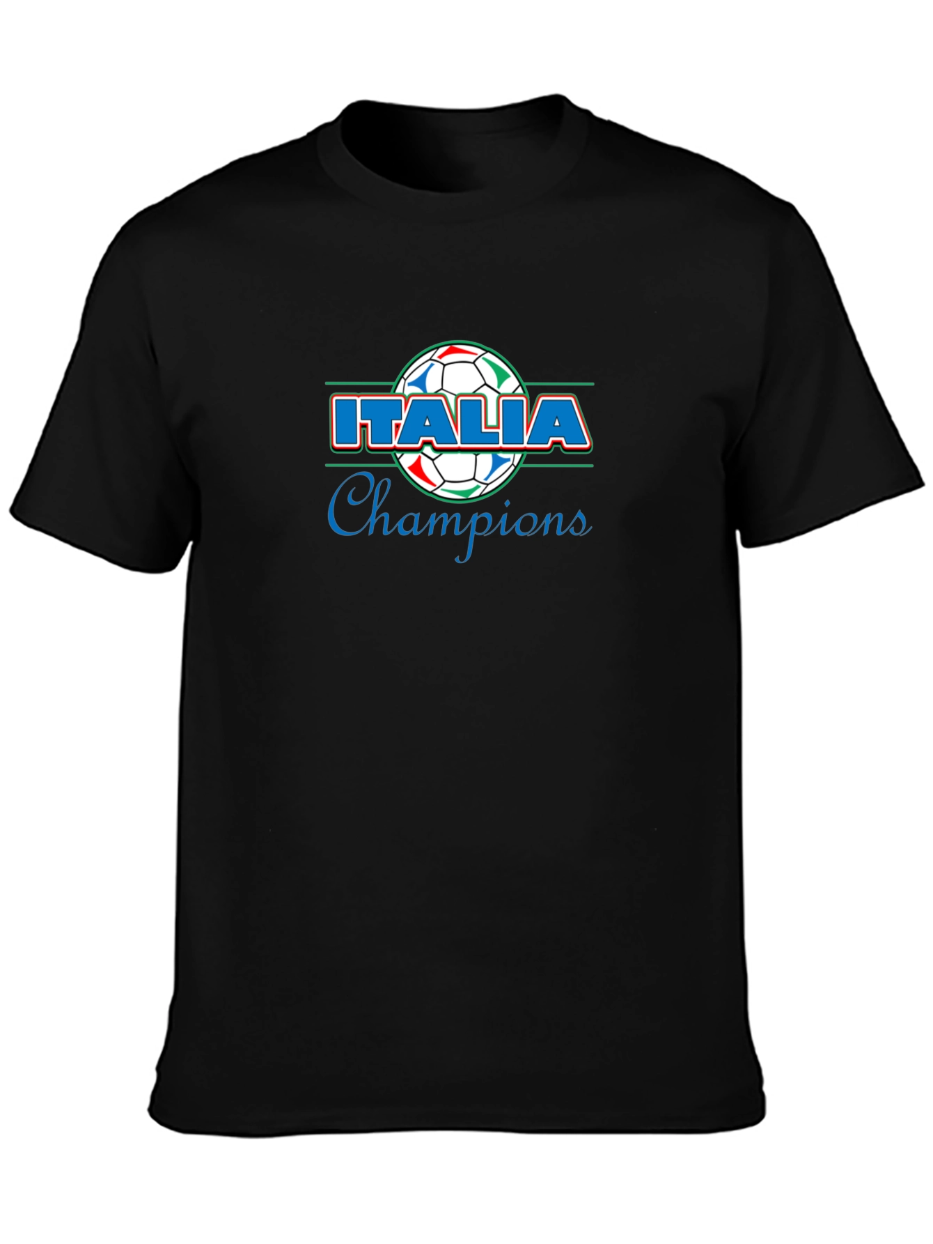 Italia Champions T-Shirt Soccer Italian Pride Tee