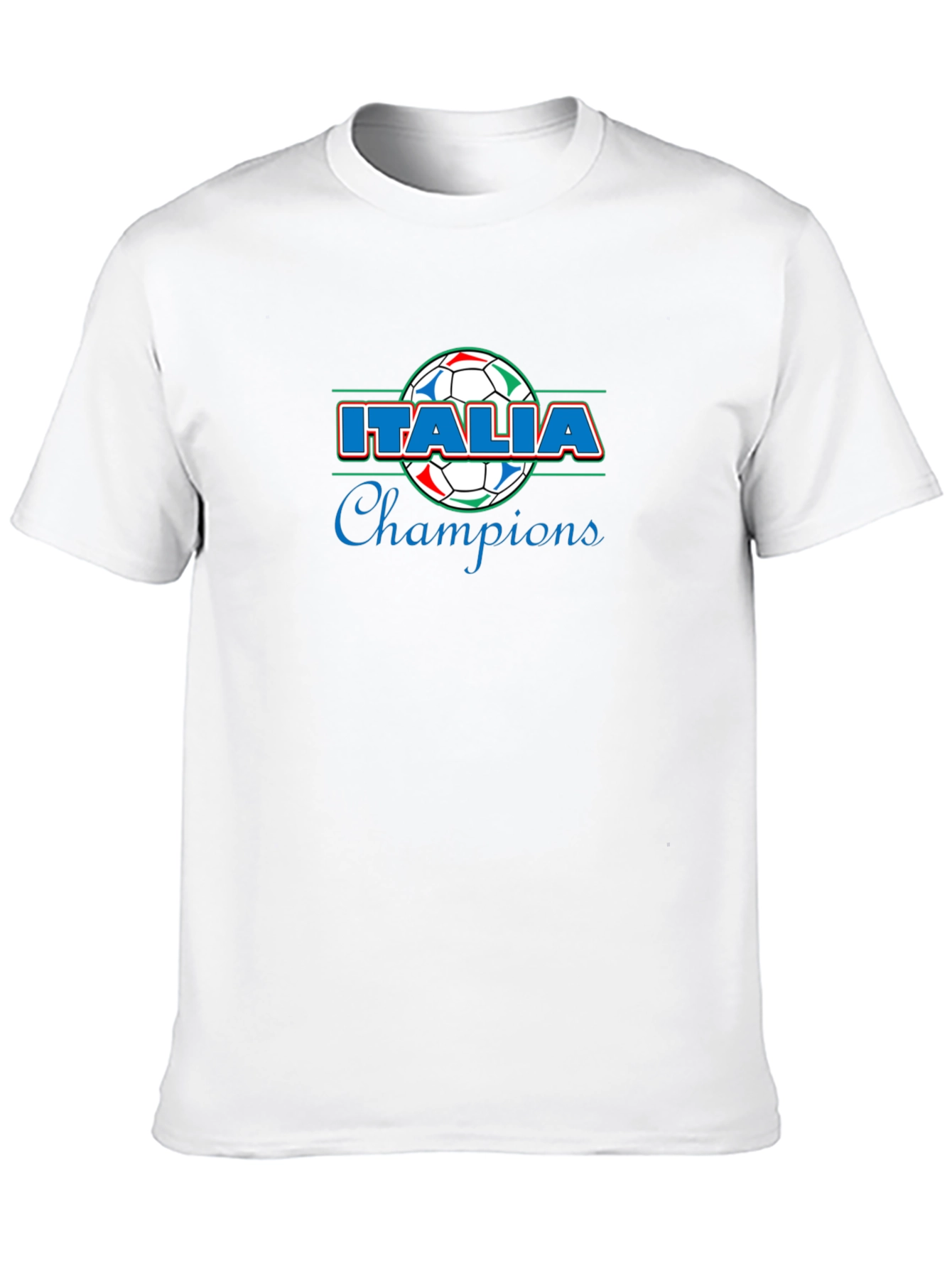 Italia Champions T-Shirt Soccer Italian Pride Tee