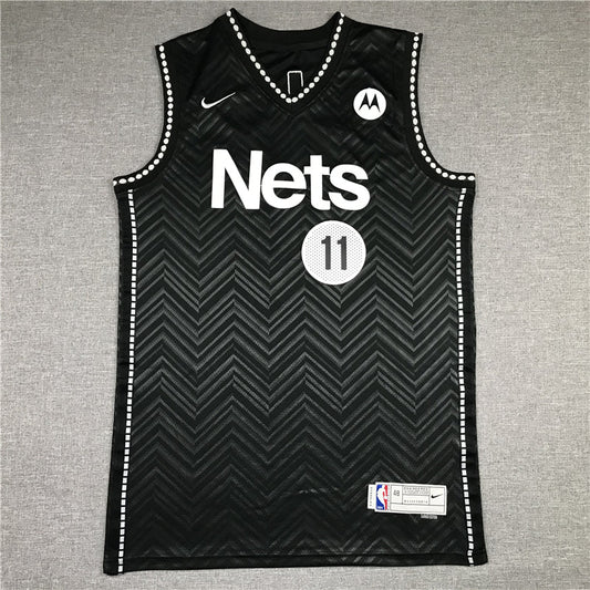 Men's Brooklyn Nets Kyrie Irving #11 Black 2020/21 Swingman Player Jerseys