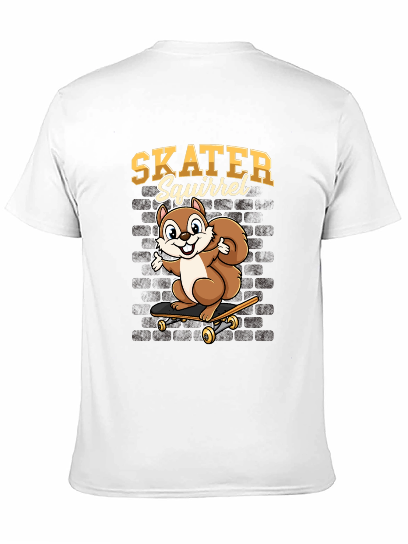 Skater Squirrel Graphic Tee