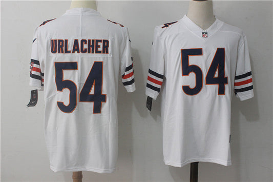 Men's Chicago Bears Brian Urlacher #54 White Game Jerseys