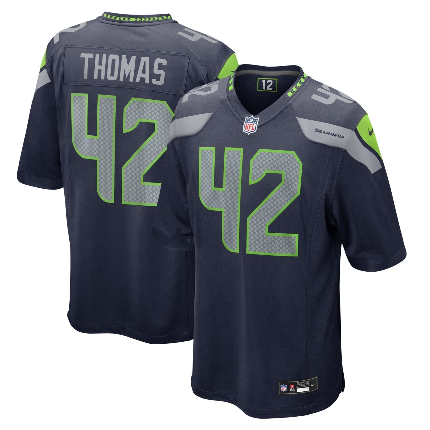 Drake Thomas Seattle Seahawks Nike  Game Jersey -  College Navy
