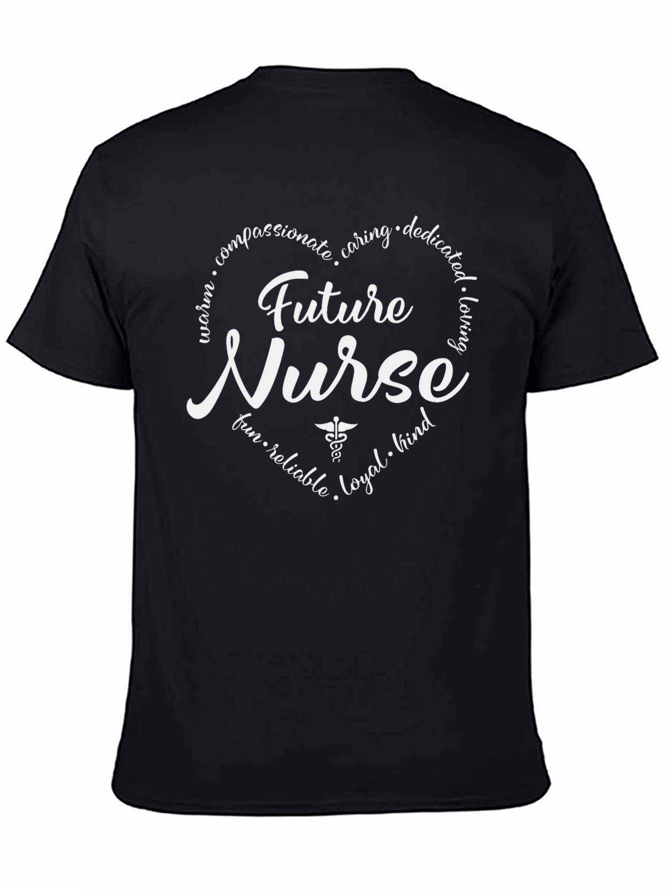 Future Nurse T-Shirt - Caring Dedicated Loving