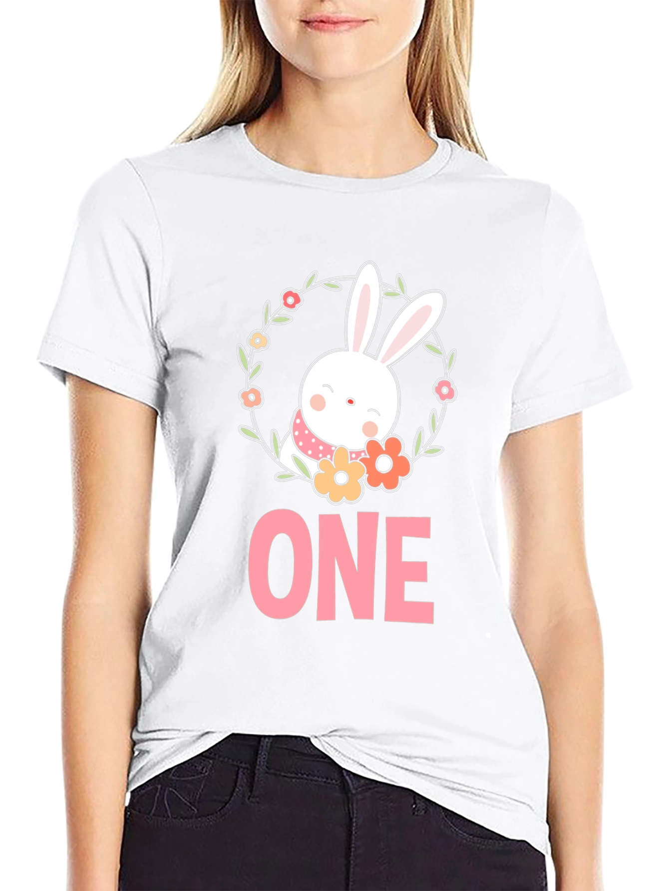 Bunny ONE - Babys First Birthday T-Shirt