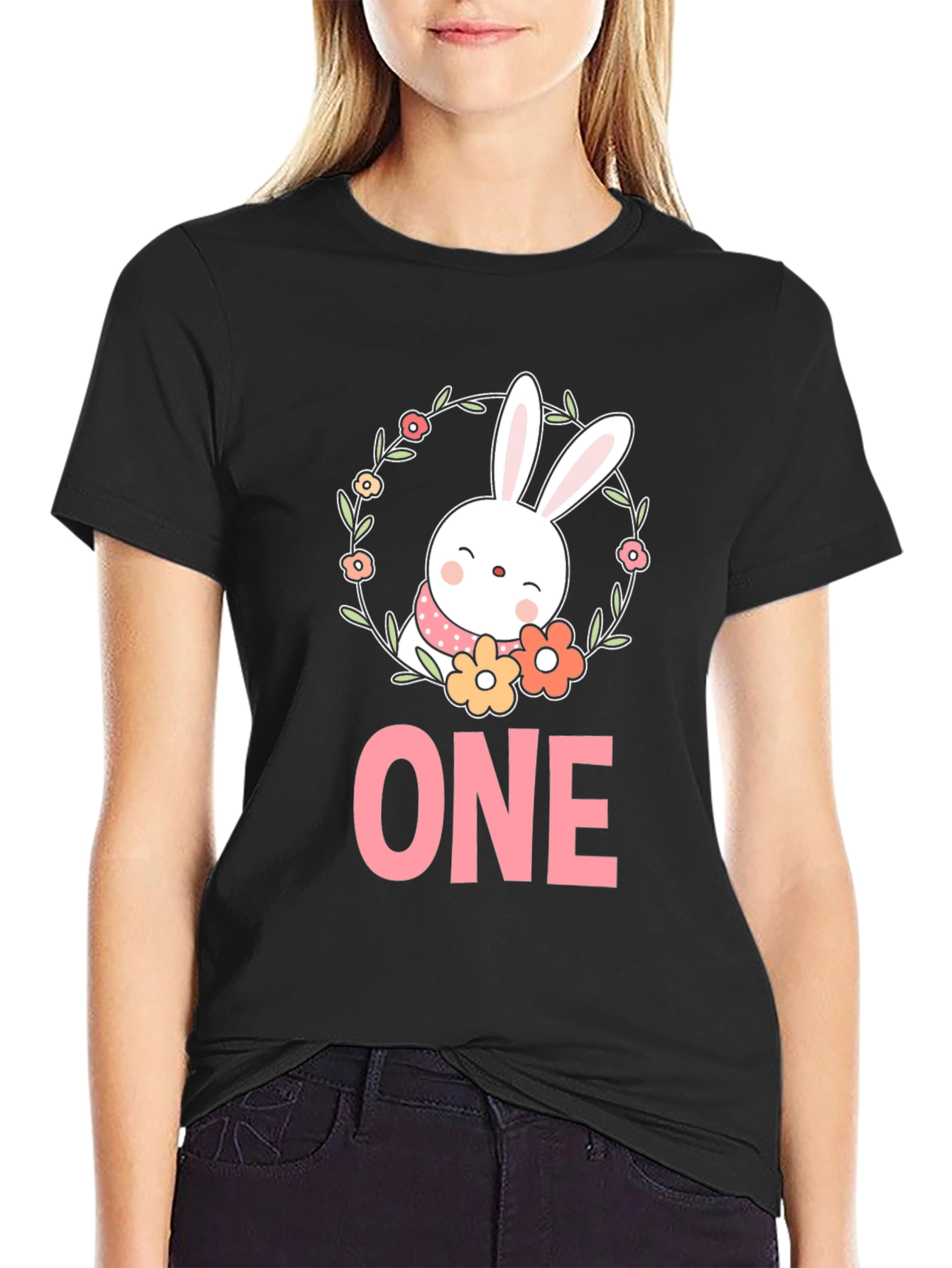 Bunny ONE - Babys First Birthday T-Shirt