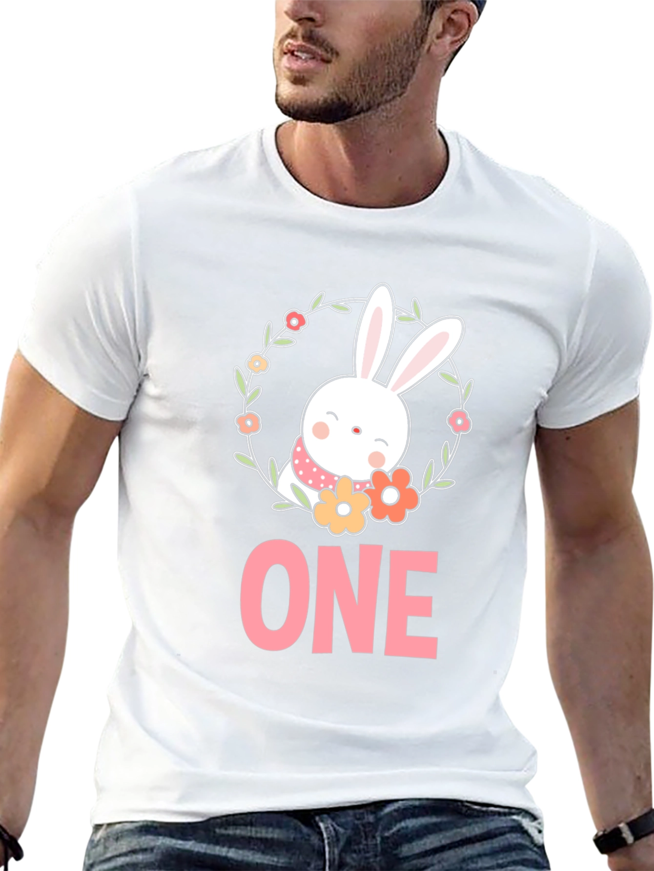 Bunny ONE - Babys First Birthday T-Shirt