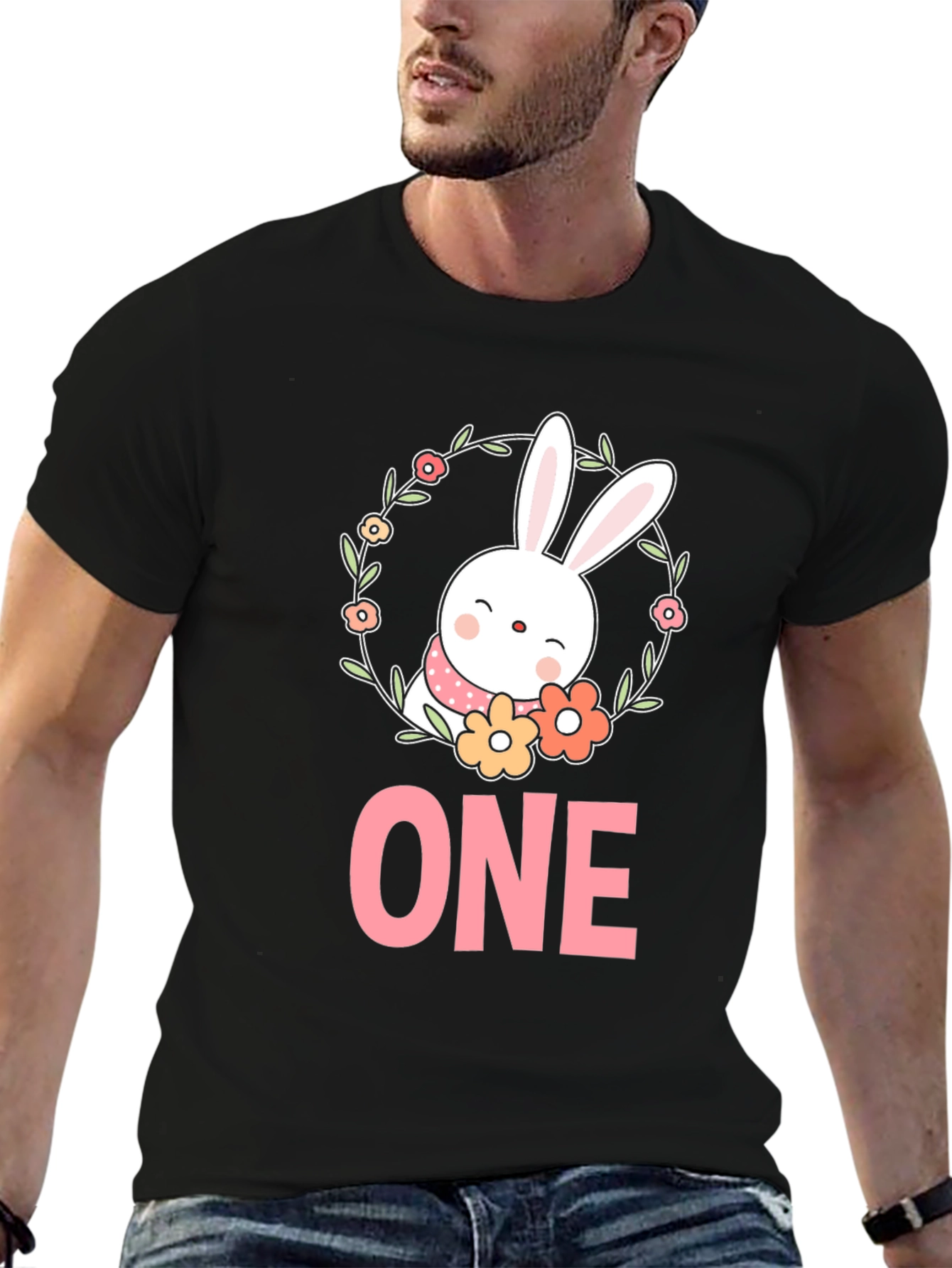 Bunny ONE - Babys First Birthday T-Shirt