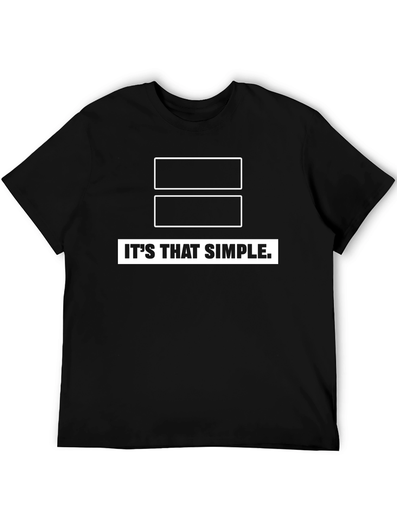 Equality Its That Simple Graphic T-Shirt