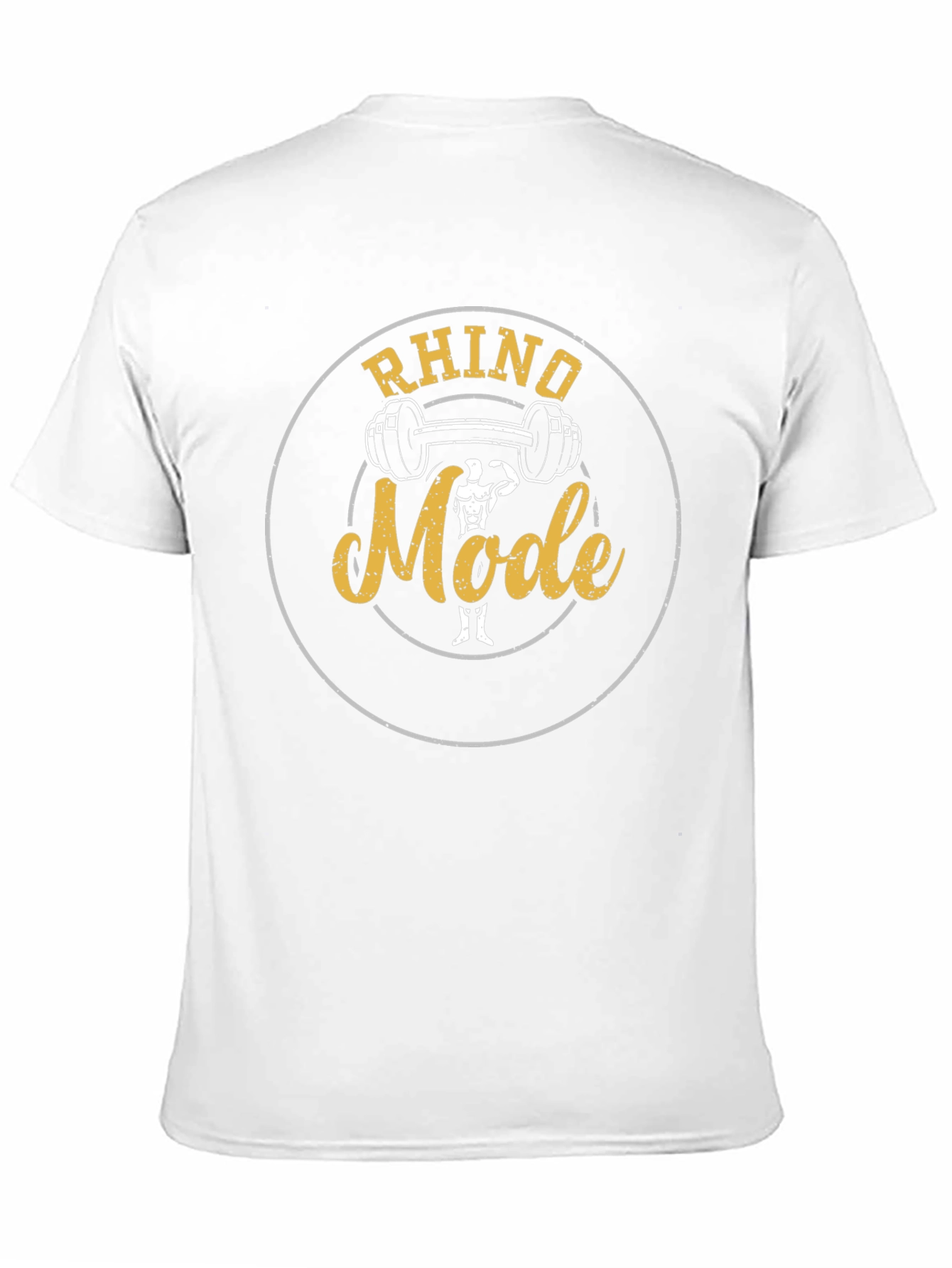 Rhino Mode Gym T-Shirt - Black