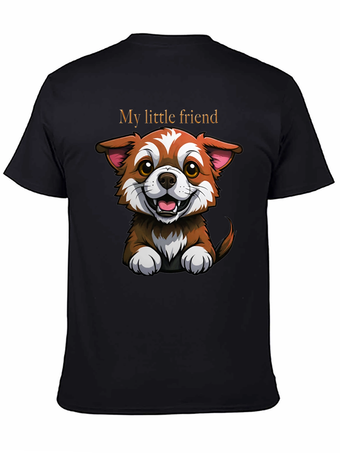 Cute Dog Graphic Tee - My Little Friend