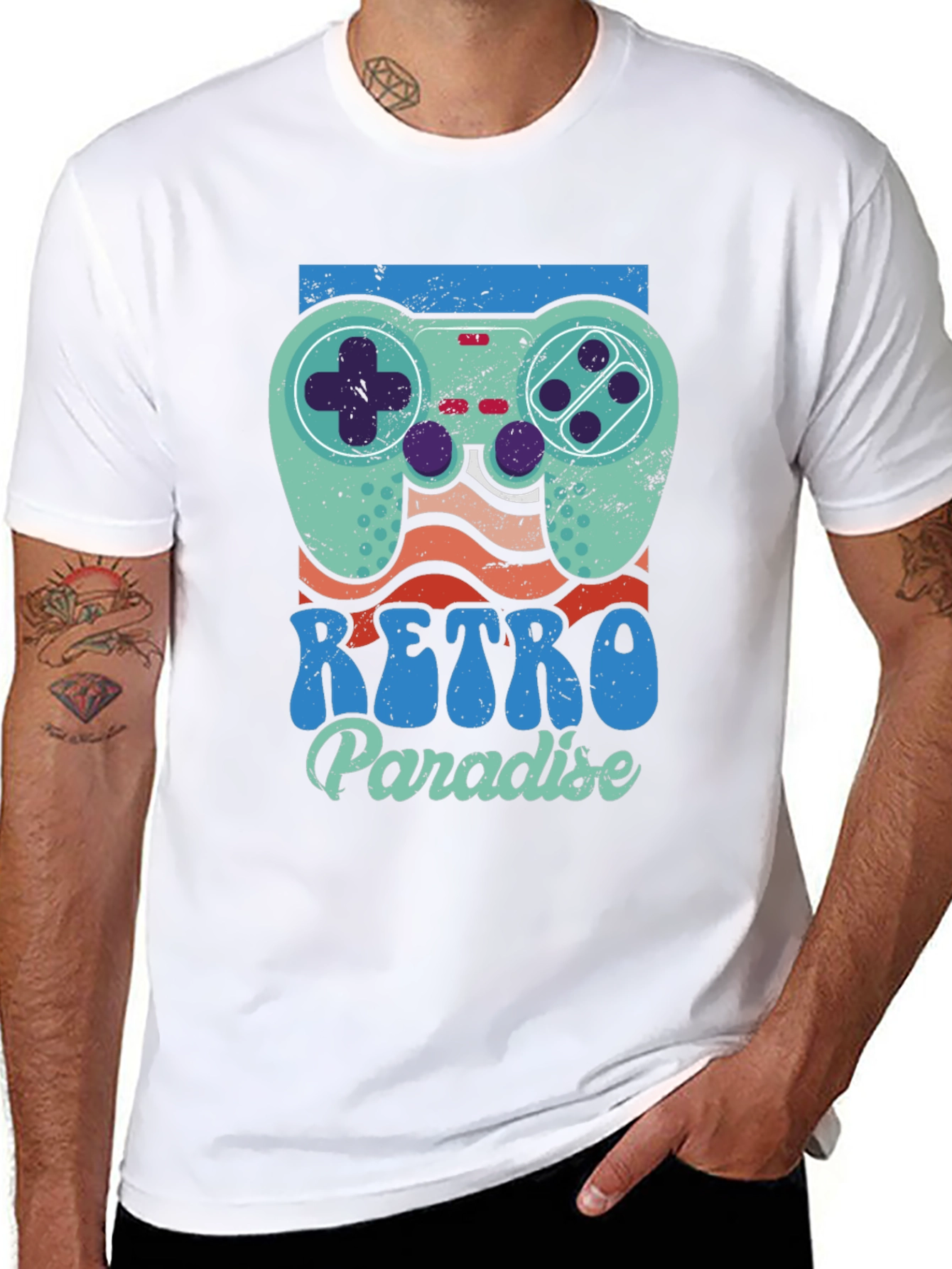 Retro Paradise Gaming T-Shirt