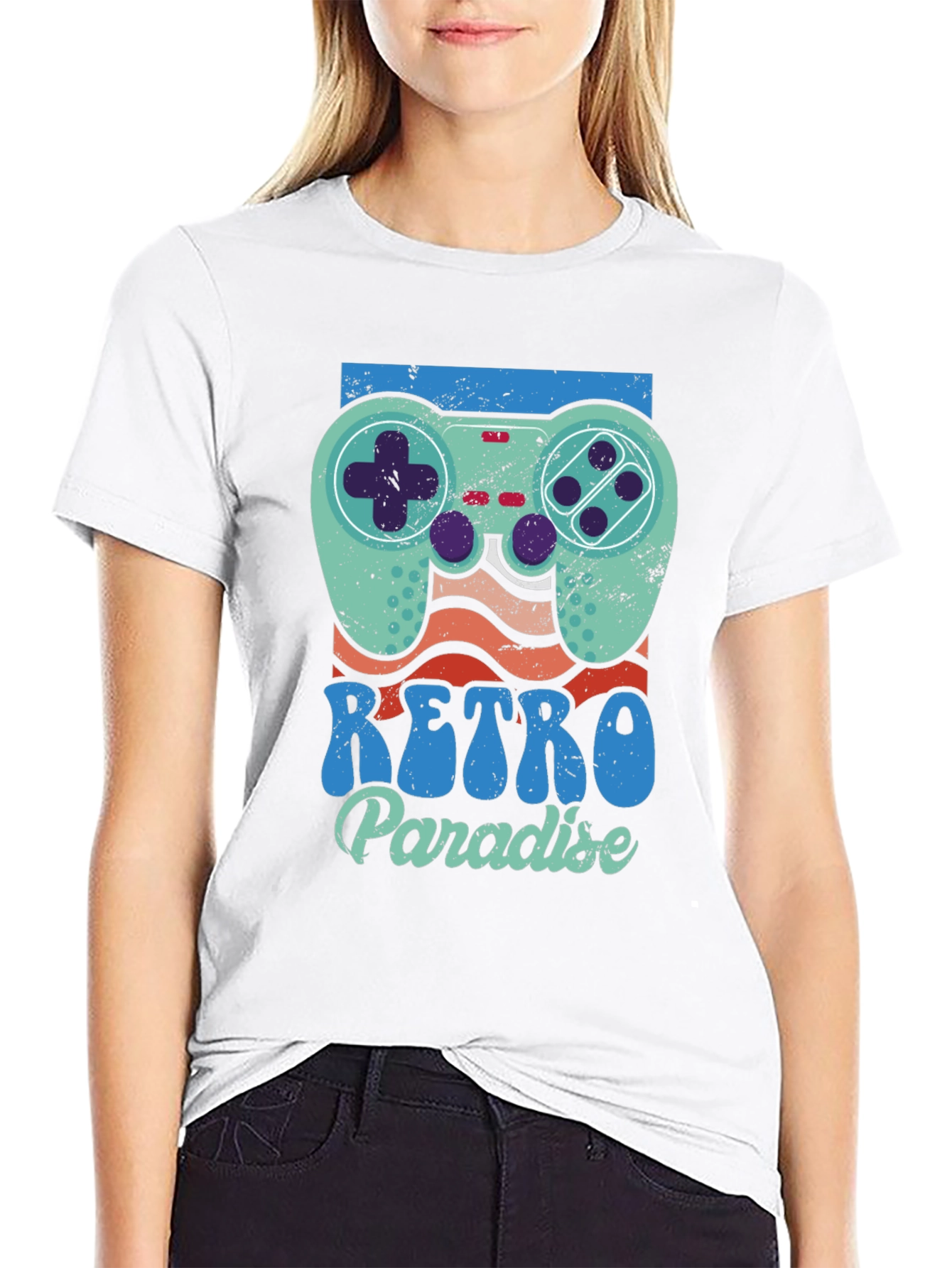 Retro Paradise Gaming T-Shirt