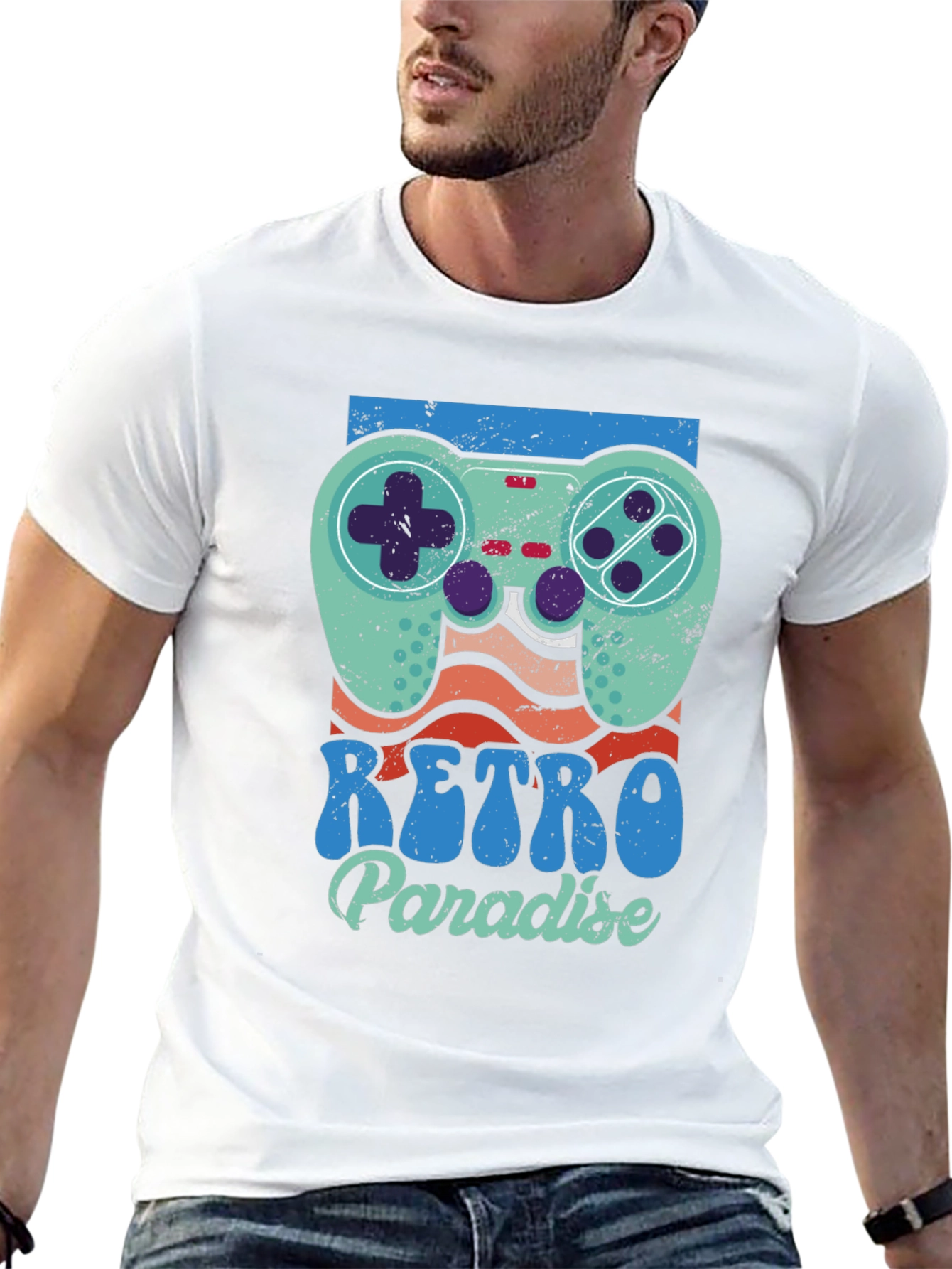 Retro Paradise Gaming T-Shirt