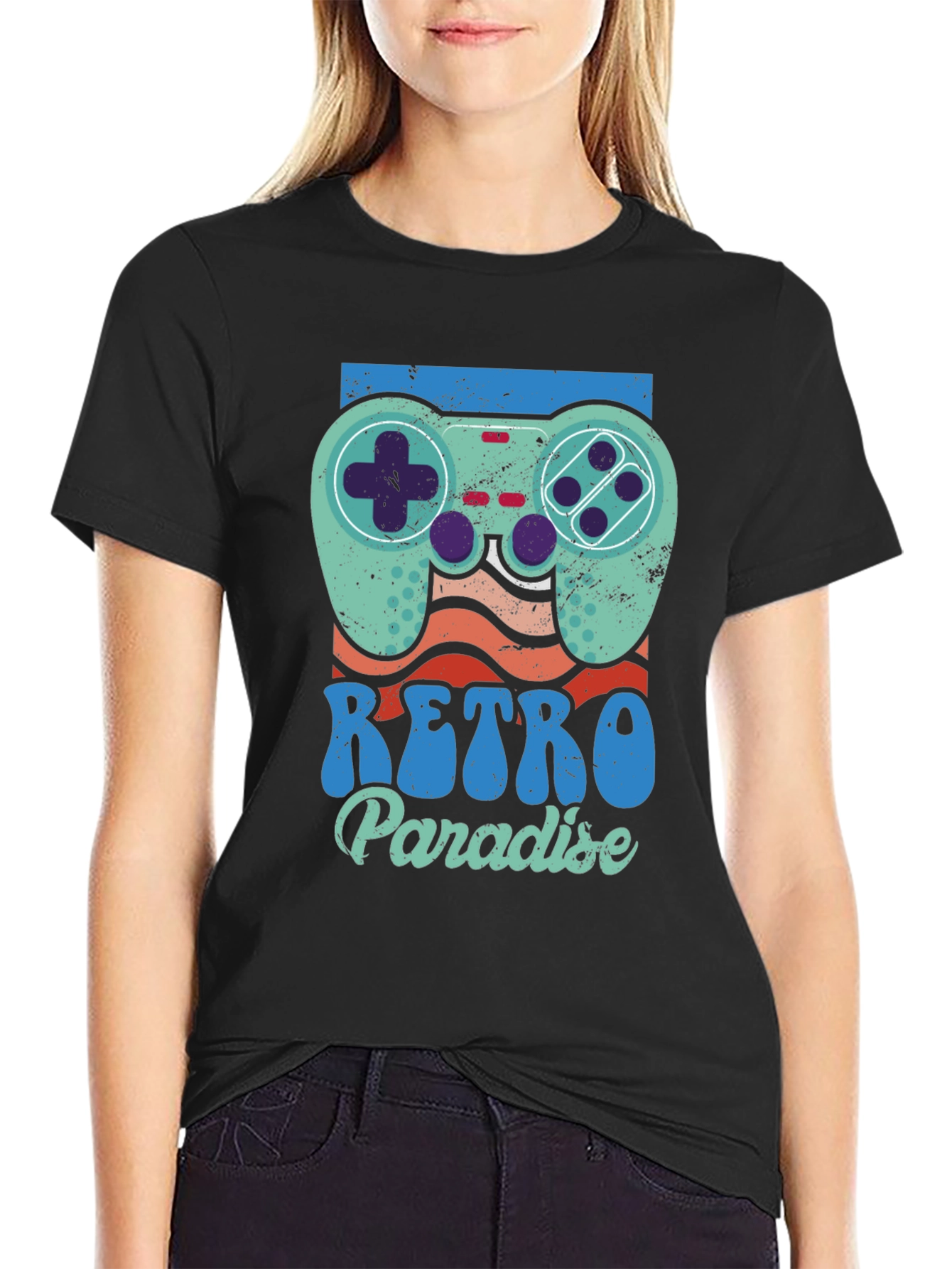 Retro Paradise Gaming T-Shirt
