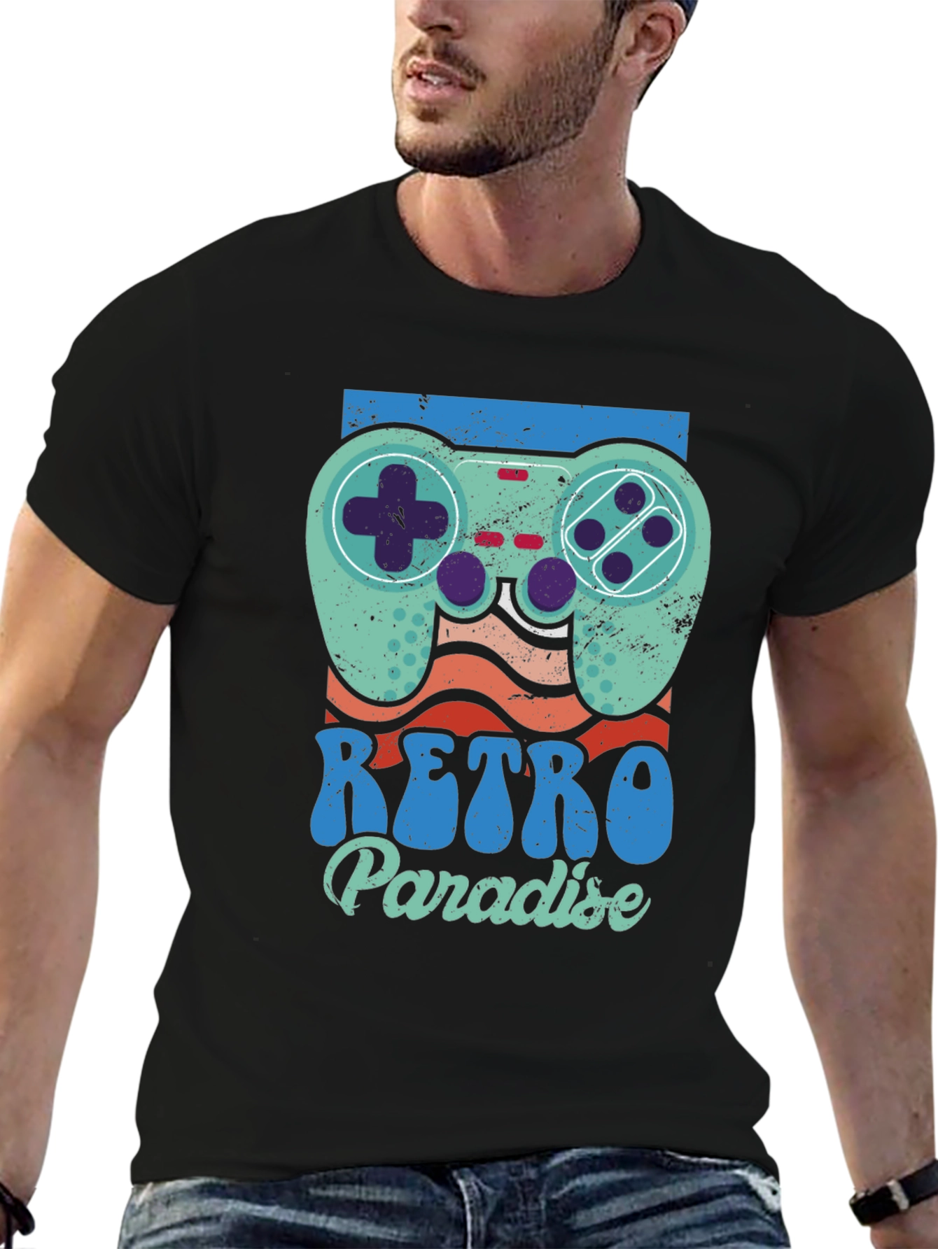Retro Paradise Gaming T-Shirt