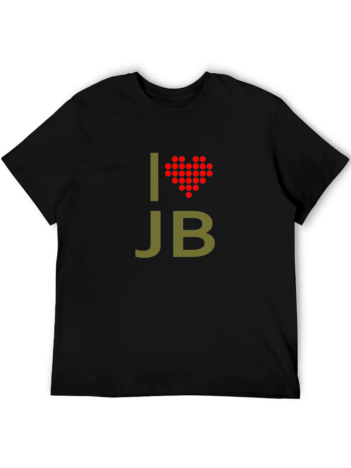 I Heart JB Graphic T-Shirt - Trendy Casual Wear