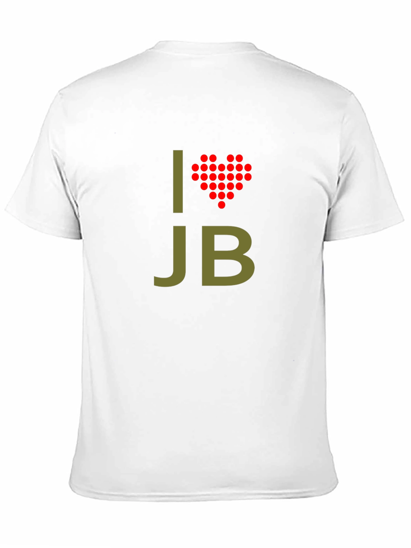 I Heart JB Graphic T-Shirt - Trendy Casual Wear