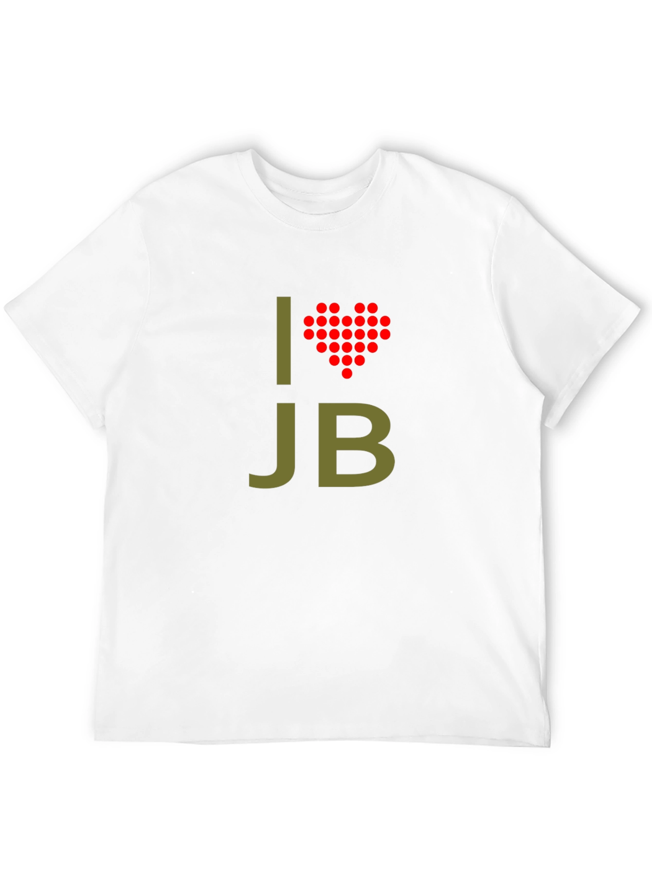 I Heart JB Graphic T-Shirt - Trendy Casual Wear