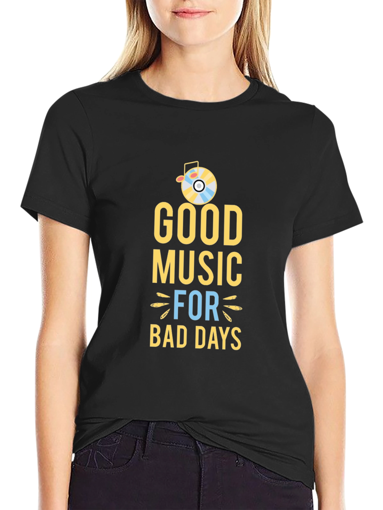 Good Music for Bad Days Graphic Tee