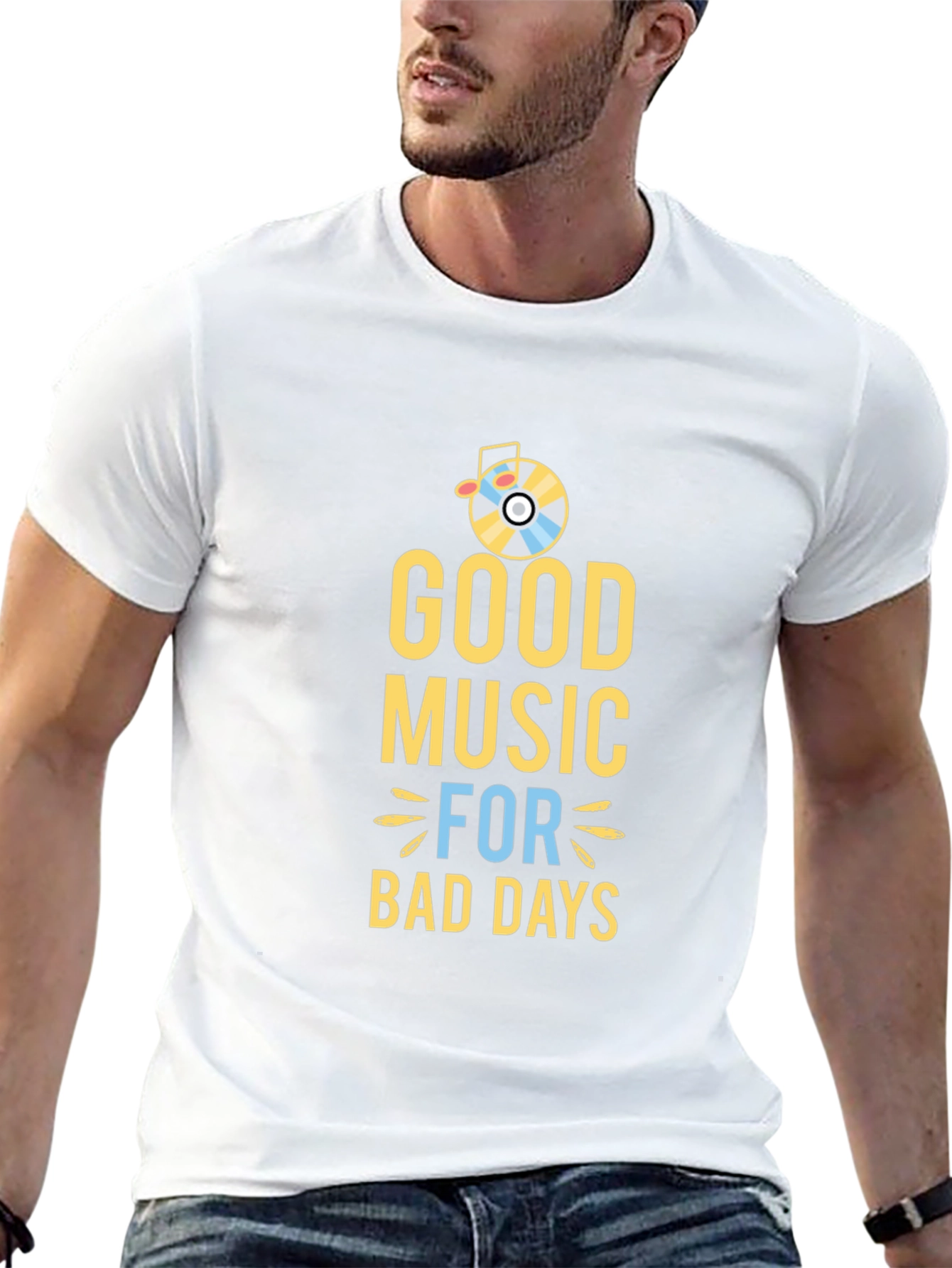 Good Music for Bad Days Graphic Tee