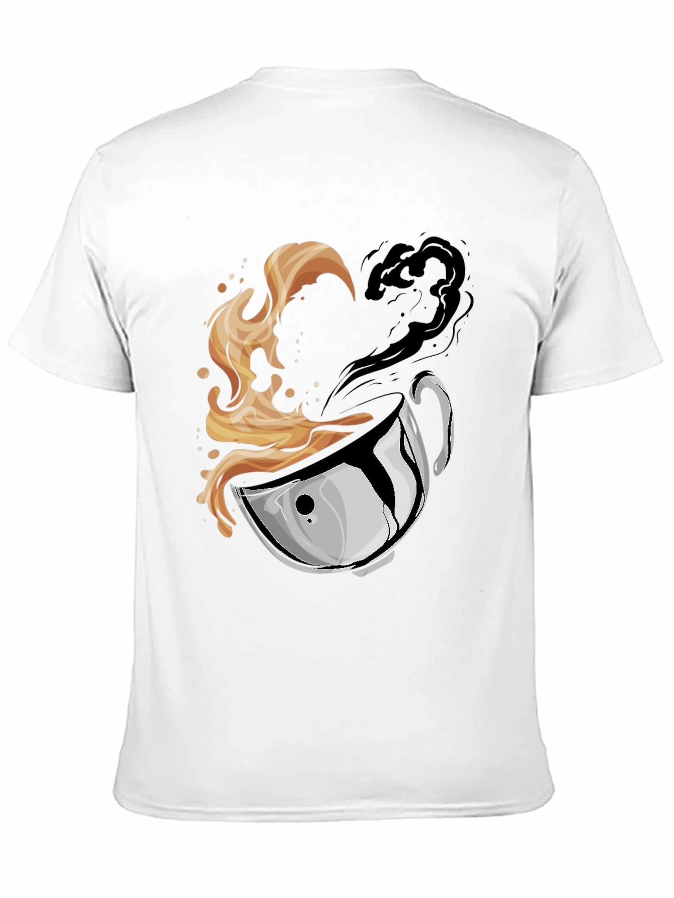 Yin Yang Coffee T-Shirt - Brew Balance