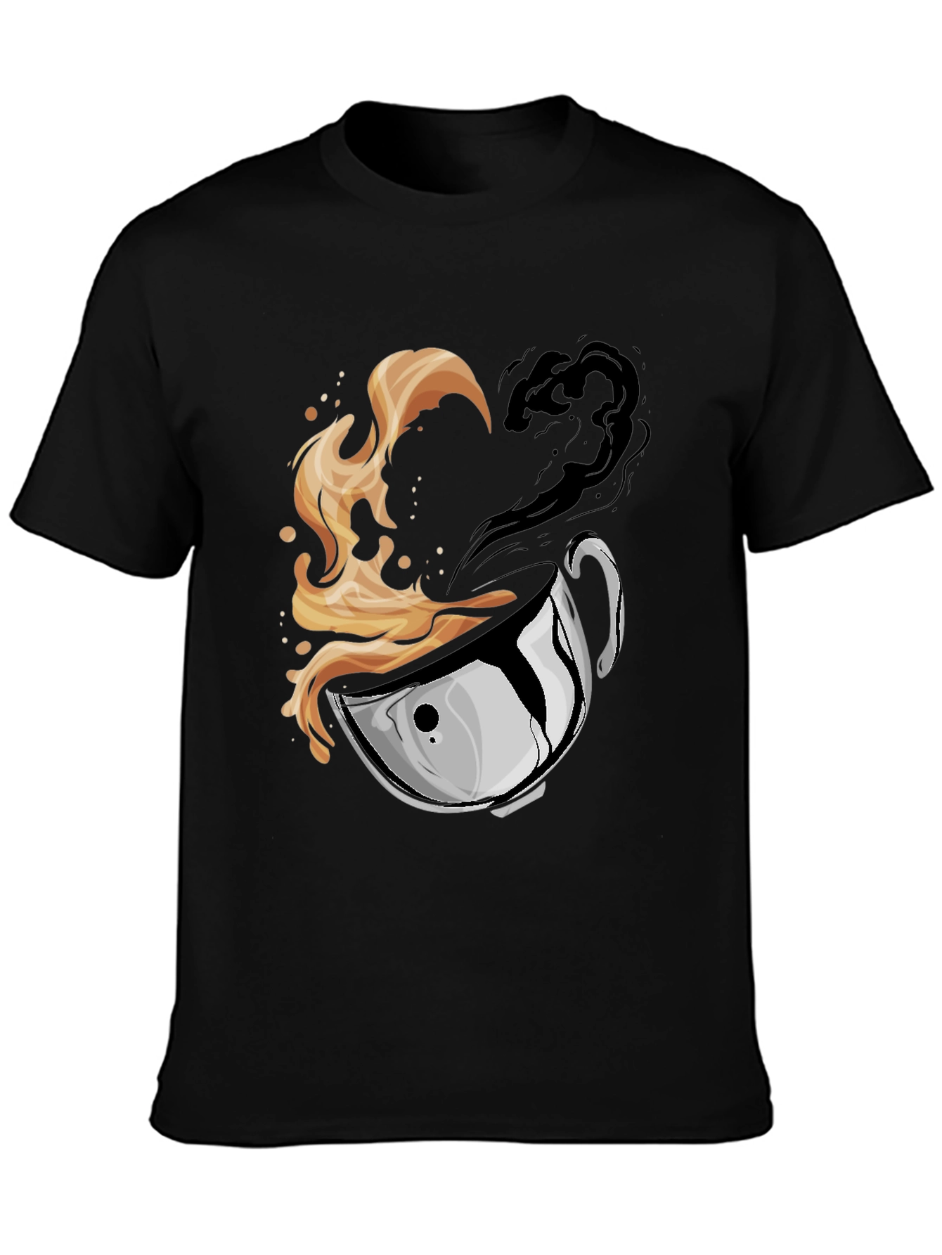Yin Yang Coffee T-Shirt - Brew Balance