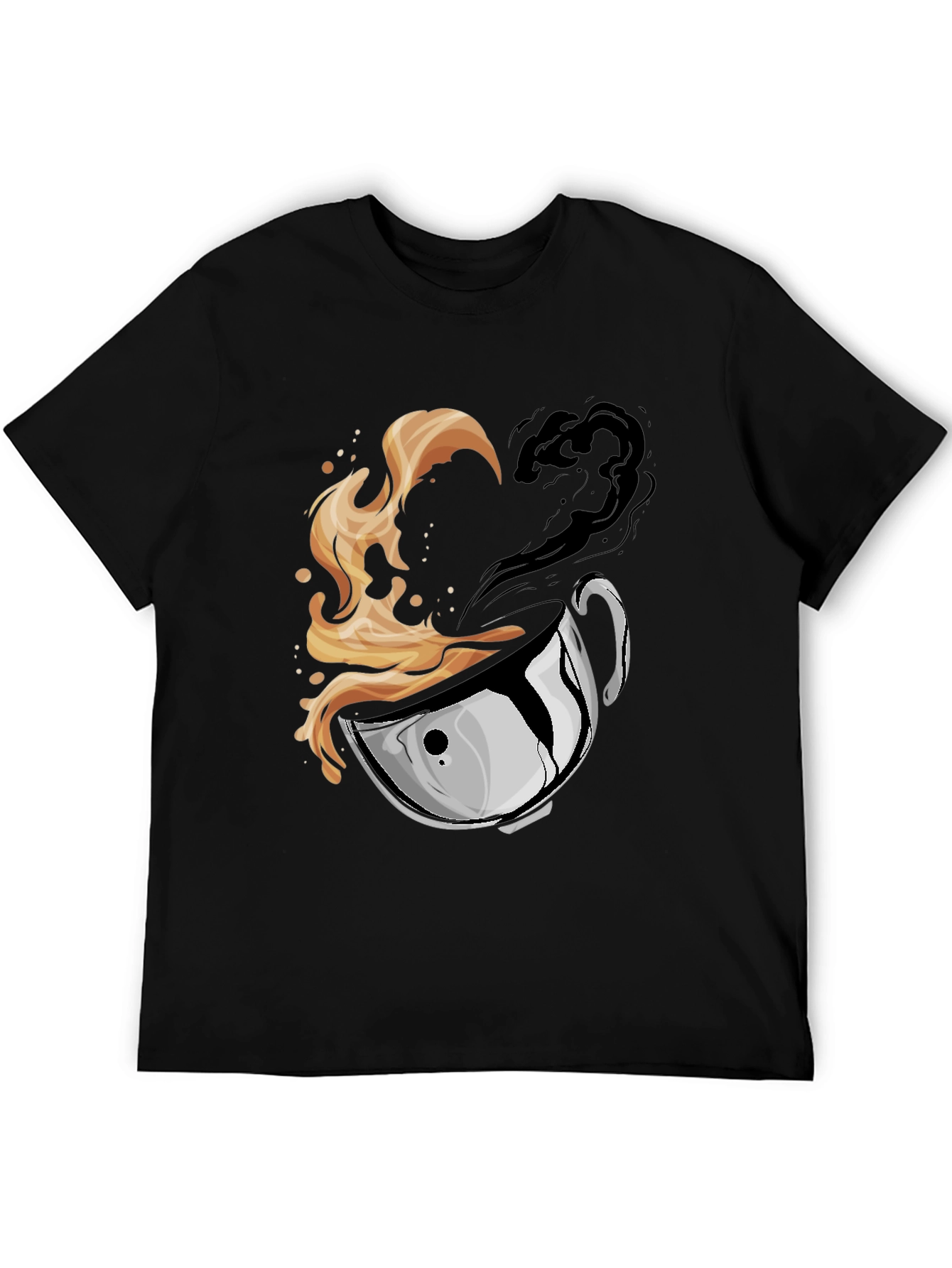 Yin Yang Coffee T-Shirt - Brew Balance