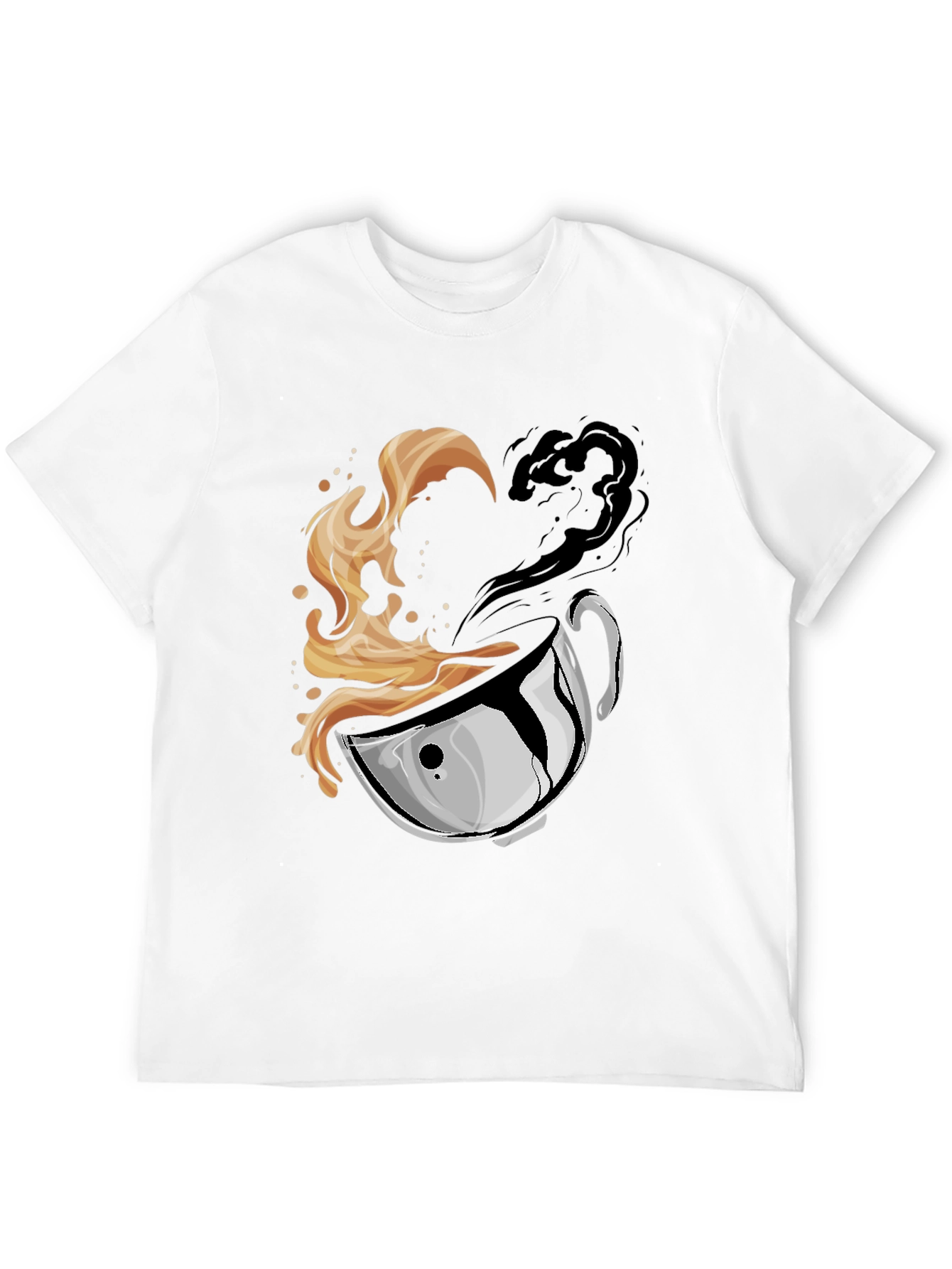 Yin Yang Coffee T-Shirt - Brew Balance