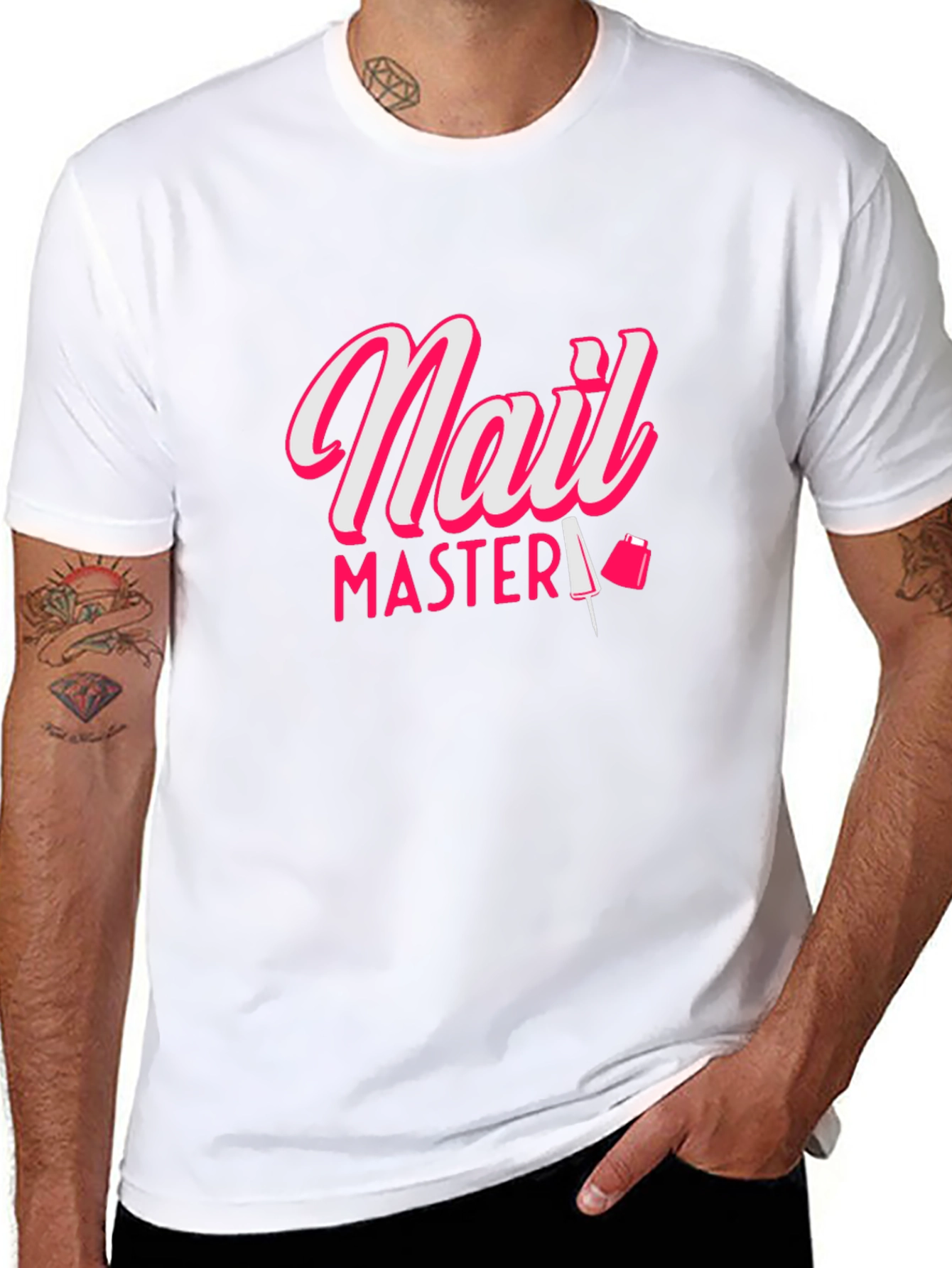 Nail Master T-Shirt - Stylish Manicure Design