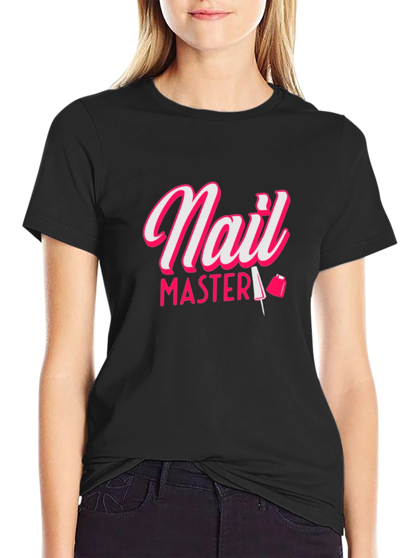 Nail Master T-Shirt - Stylish Manicure Design