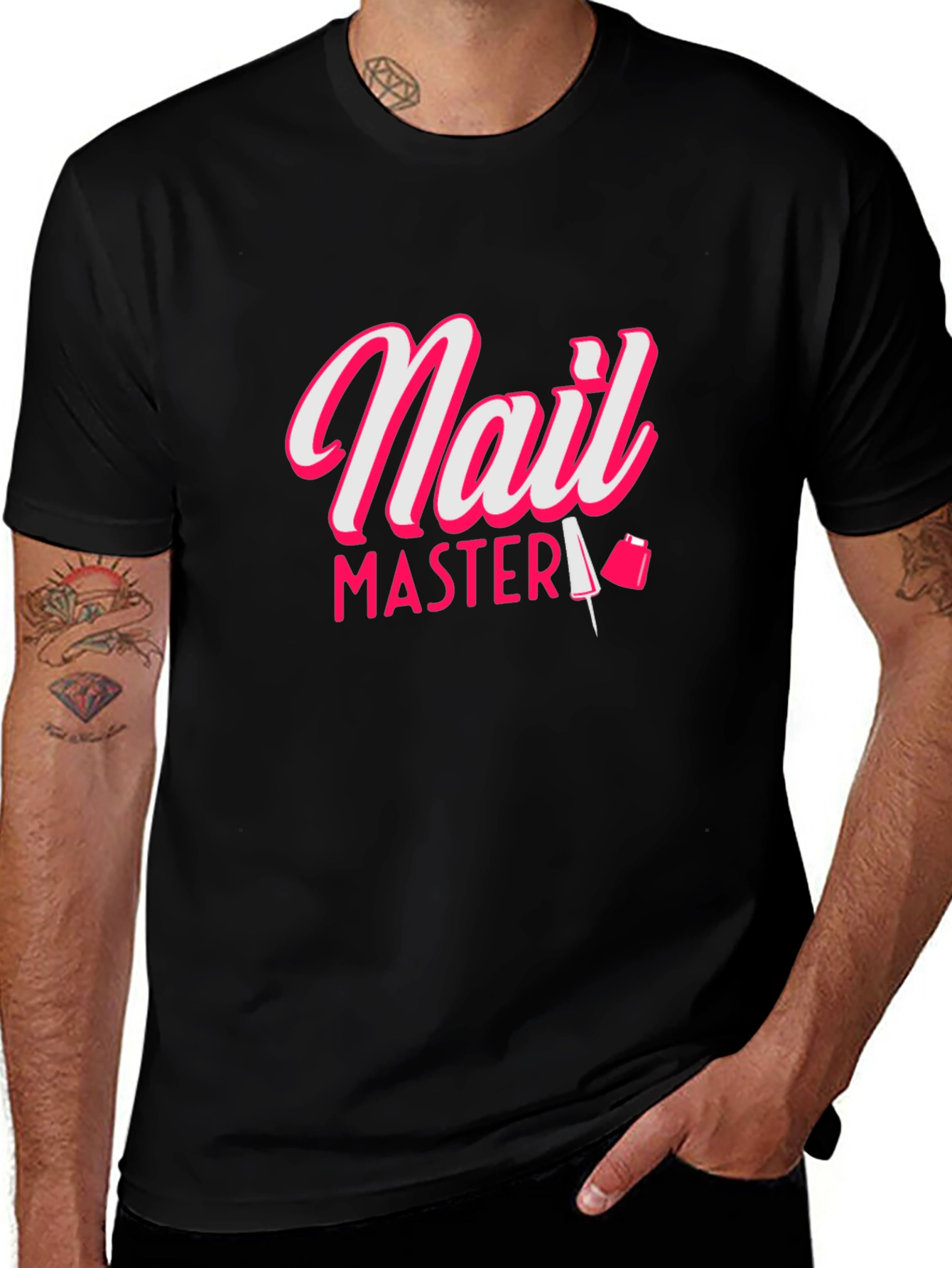 Nail Master T-Shirt - Stylish Manicure Design