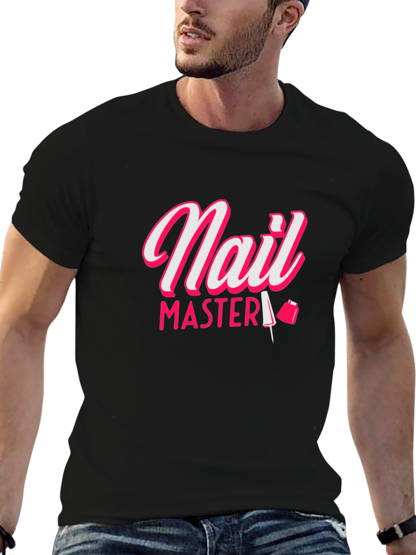 Nail Master T-Shirt - Stylish Manicure Design
